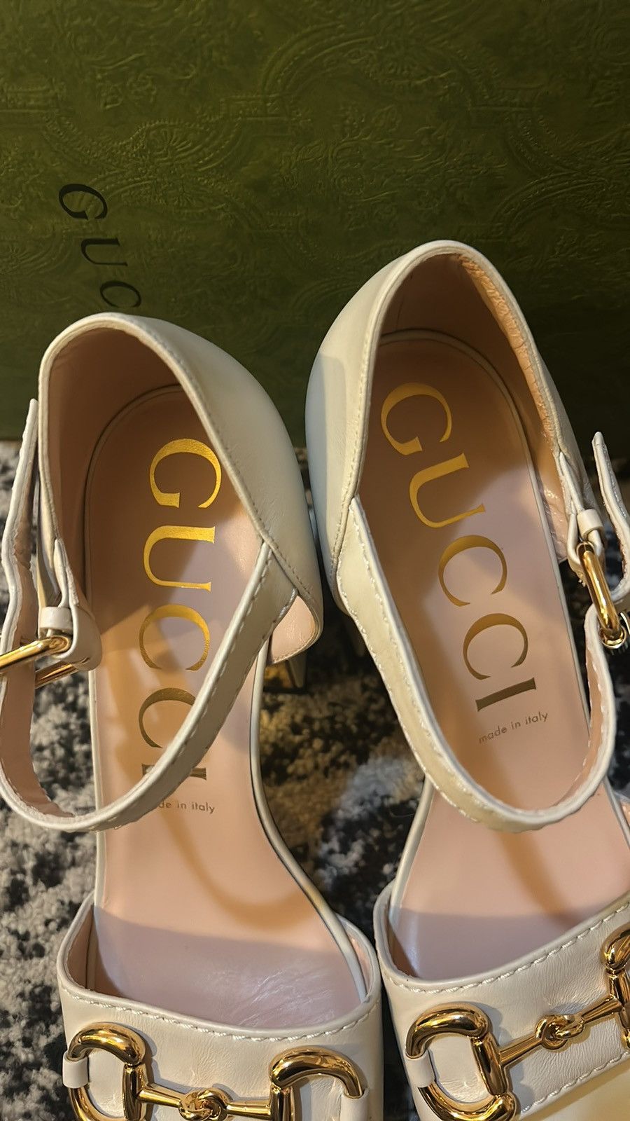 Gucci Gucci Horsebit Block Heel Sandals Size US 10.5 / IT 40.5 - 6 Thumbnail