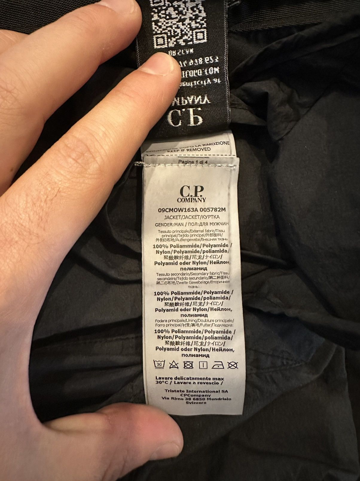 C.P. Company C.P Company Black Taylon P Utility Vest (L) Size US L / EU 52-54 / 3 - 7 Thumbnail