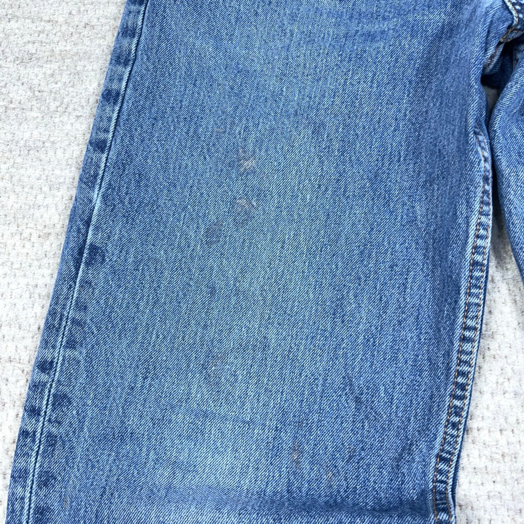 Levi's VINTAGE Levi's 550 Jeans Men 36x36 Relaxed Fit Straight Blue Denim 5-Pocket Mens Regular Size US 36 / EU 52 - 5 Thumbnail