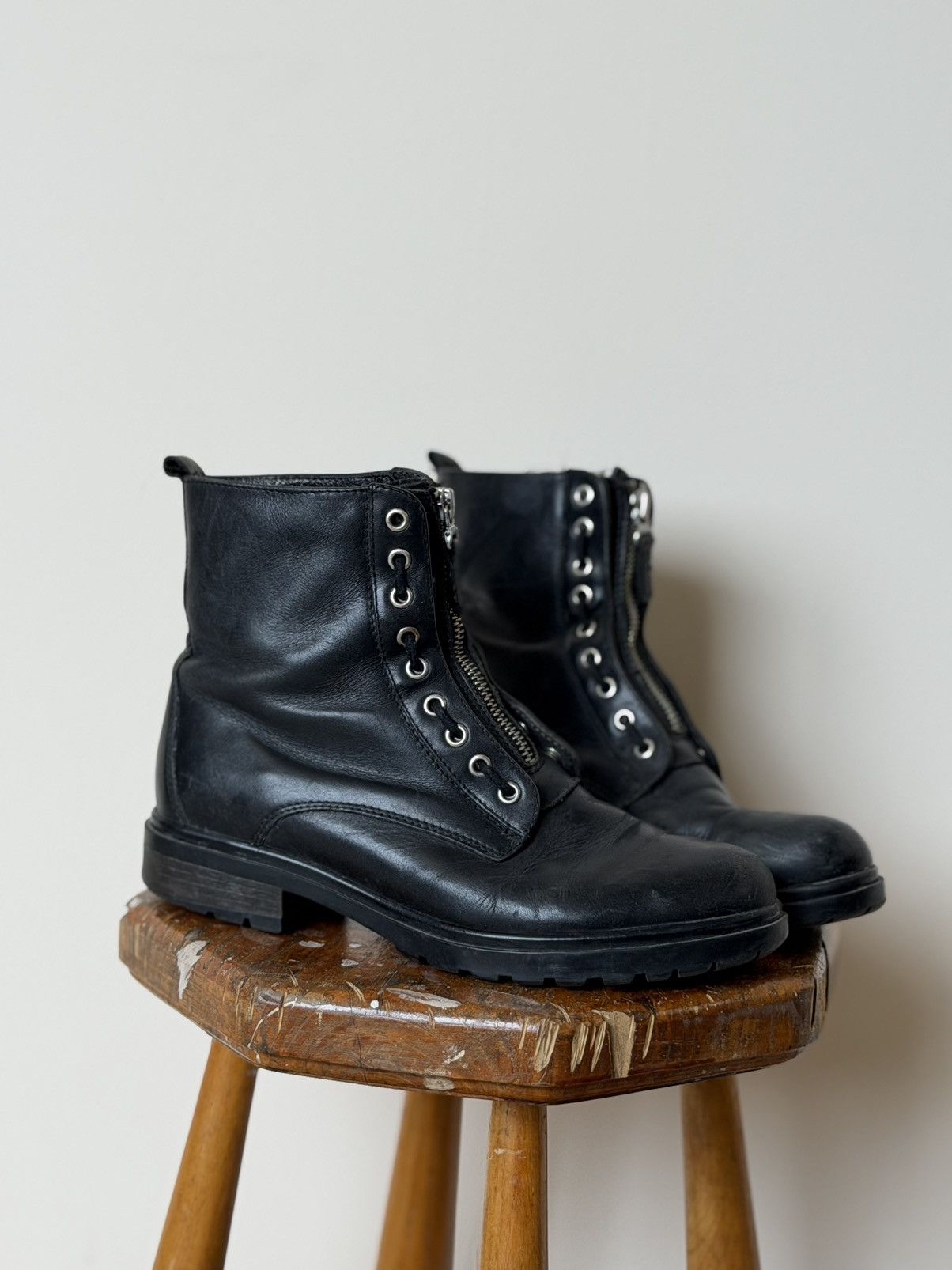 Western Rise Ankle boots guidi style desert western brown vintage style Size US 7 / IT 37 - 4 Thumbnail