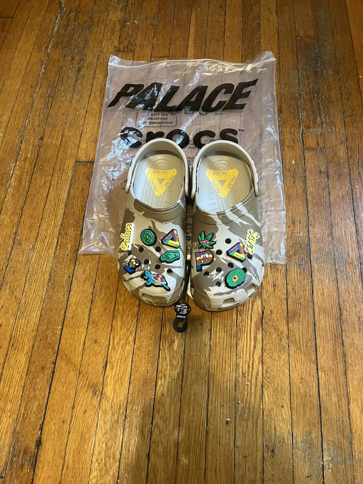 Palace × Ugg UGG Tasman Slipper Palac burnt olive Camo tiger
