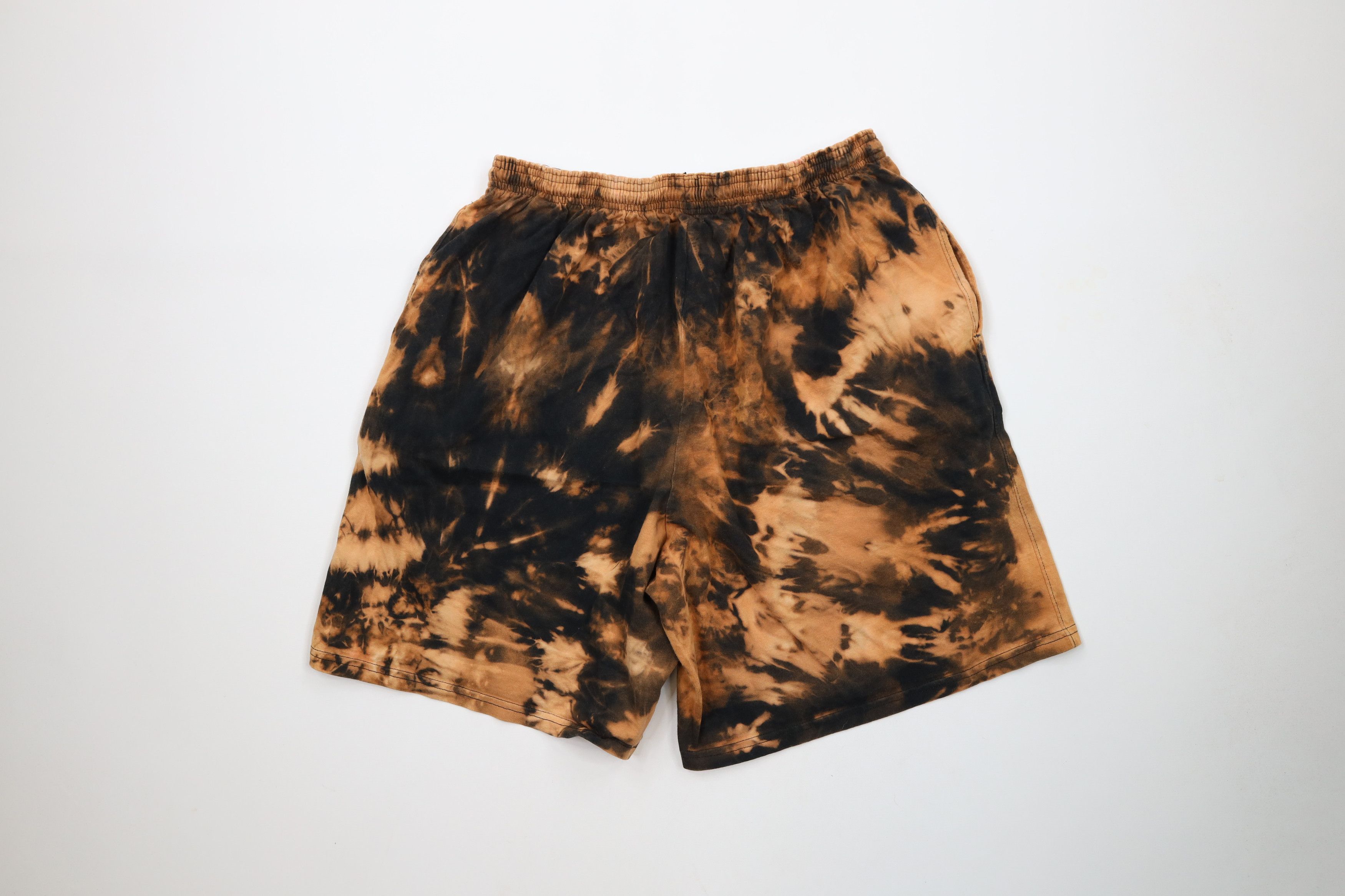 Champion × Vintage Vintage Champion Logo Acid Wash Above Knee Shorts Cotton Size US 36 / EU 52 - 9 Thumbnail