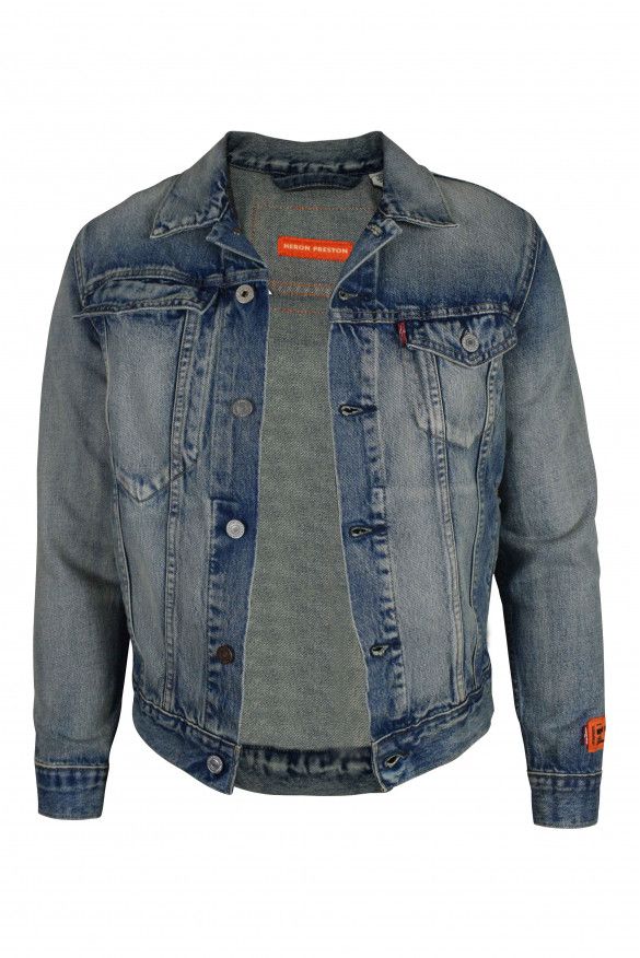 Heron Preston Denim jacket Size US XS / EU 42 / 0 - 1 Thumbnail