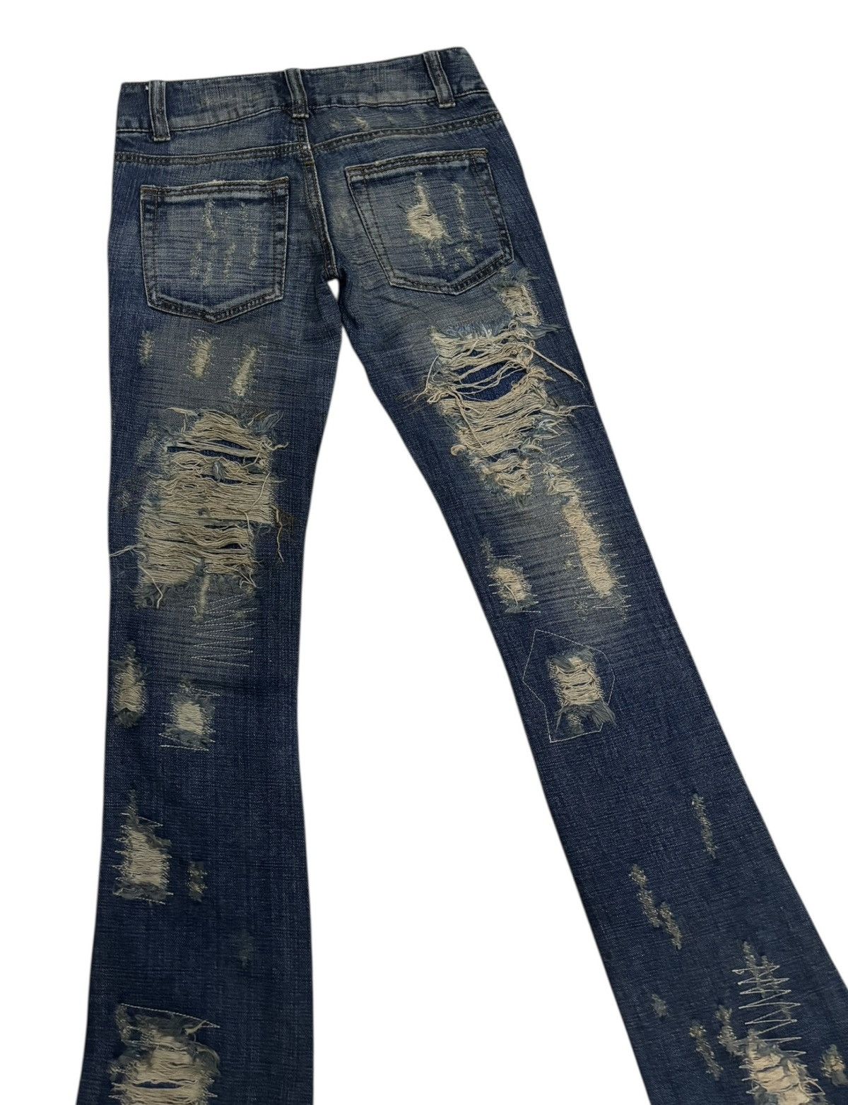 Lip Service 2000s IfSixWasNine Lgb Lip Service Vkei Distressed Denim Size 27" / US 4 / IT 40 - 4 Thumbnail
