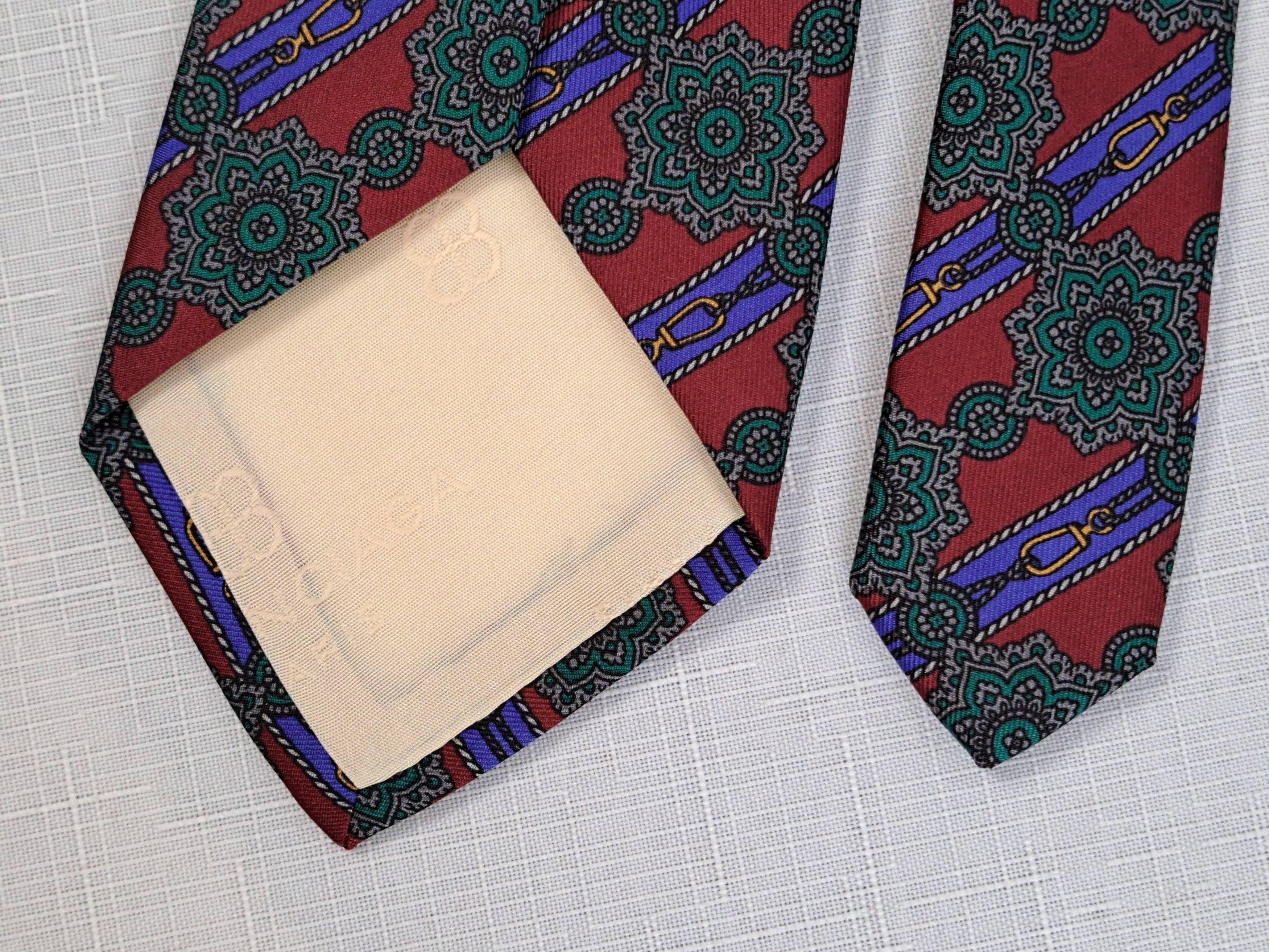 Balenciaga Vintage BALENCIAGA silk tie. Size ONE SIZE - 8 Thumbnail
