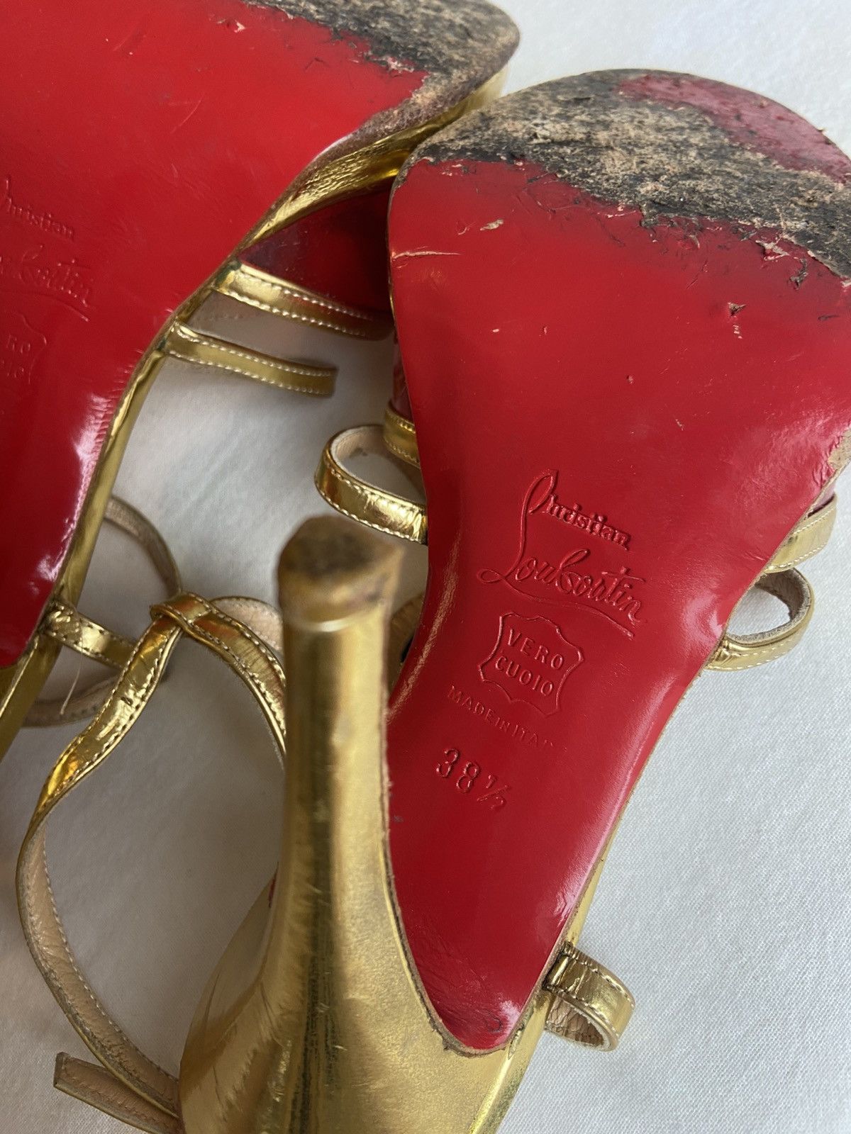 Christian Louboutin Christian Louboutin Libelle Heels Size US 8 / IT 38 - 11 Thumbnail