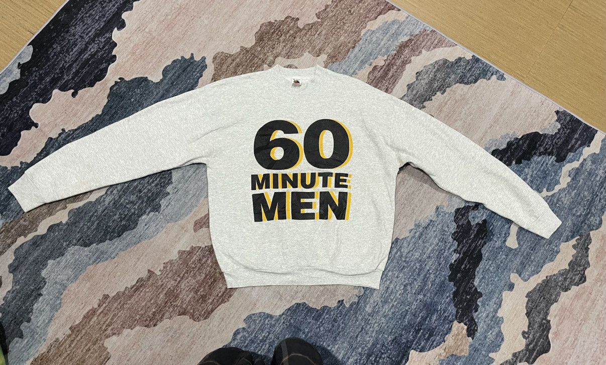 NFL VTG Authentic 90s Original Design NFL 60 Minute Men Sweaters Size US XL / EU 56 / 4 - 4 Thumbnail