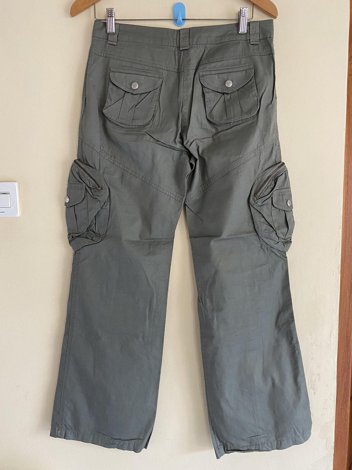 Hysteric Glamour Rare Design Multi Pocket Tactical Denim Pants Size US 31 - 6 Thumbnail