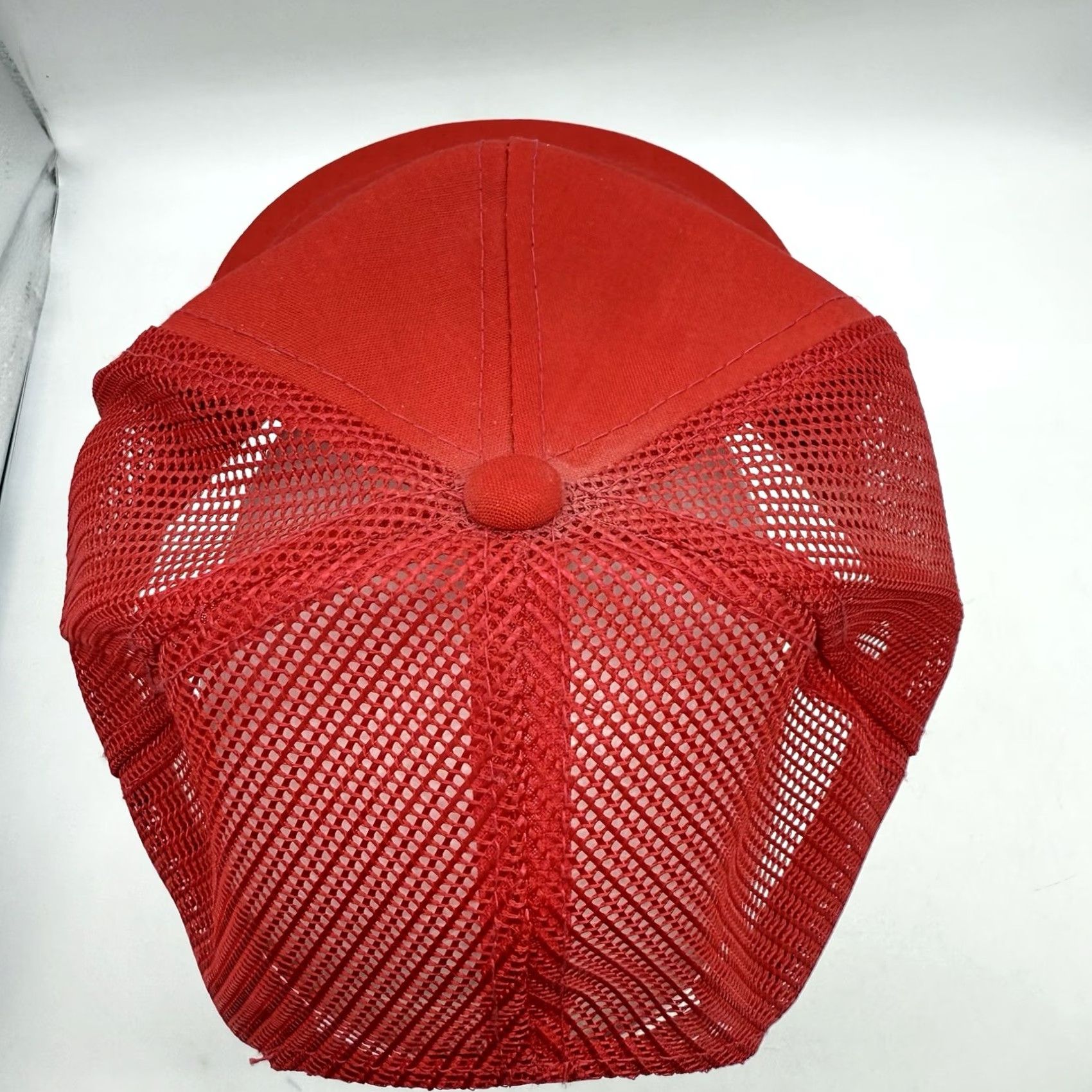 Vintage VINTAGE Sutherlands Hardware Adjustable Red Snapback Trucker Cap Hat USA Baseball Cap Men Adjustable Red Jeans? Size ONE SIZE - 4 Thumbnail