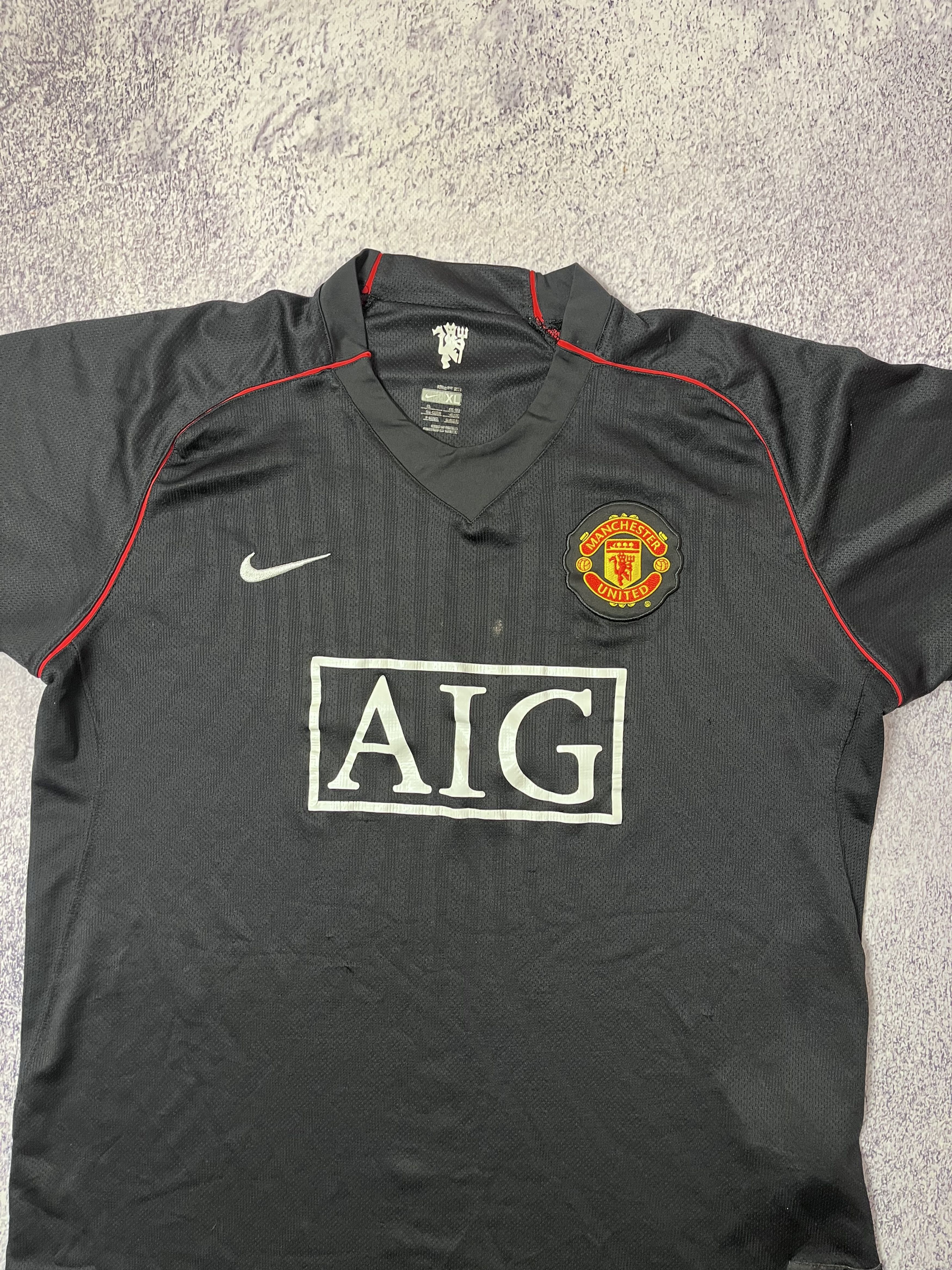Nike Vintage mens soccer jersey Nike Manchester United size Xl Size US XL / EU 56 / 4 - 2 Thumbnail