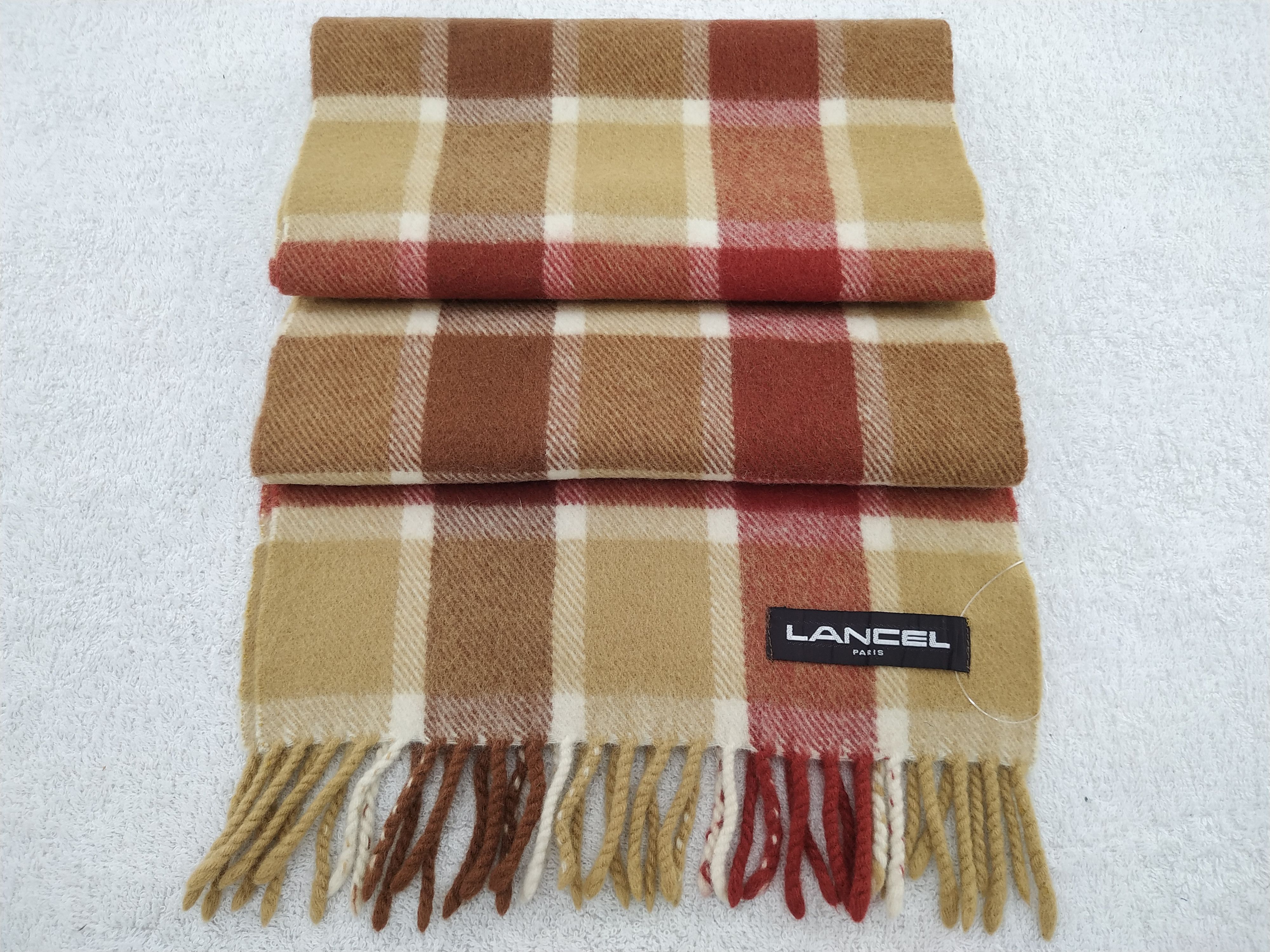 Lancel Vintage Lancel Scarf/Muffler/Neckwear MF413 Size ONE SIZE - 2 Thumbnail