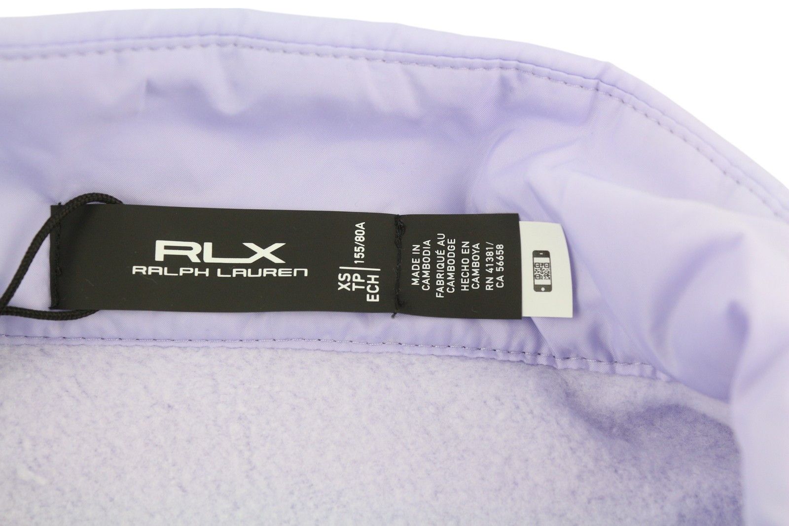 RLX Ralph Lauren GOLF XS Purple Zip Pullover 84688 Size XS / US 0-2 / IT 36-38 - 7 Thumbnail