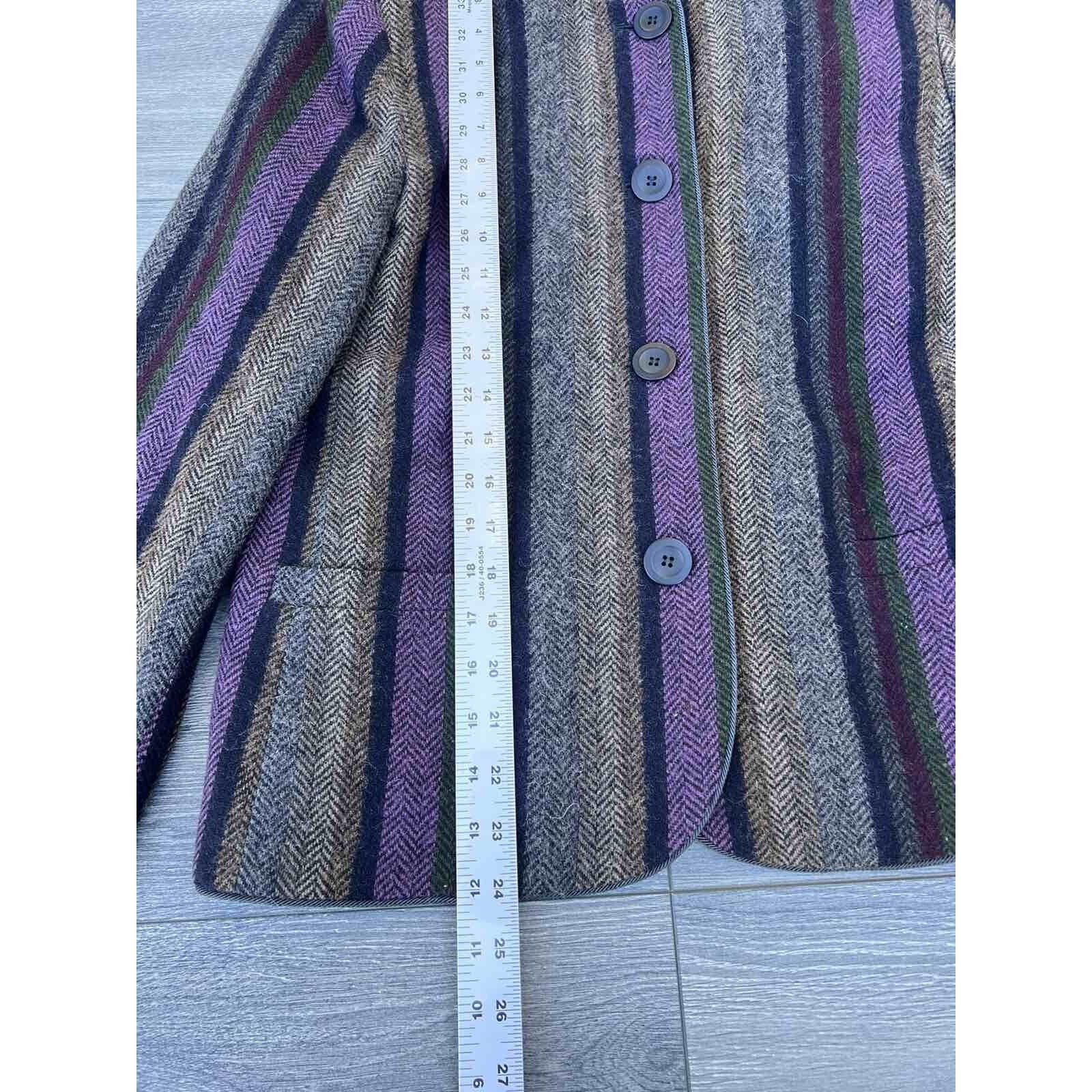 Jasper Conran KASPER FOR A.S.L. PETITE Wool Alpaca Blend Size 10 A000212 Size L / US 10 / IT 46 - 3 Thumbnail
