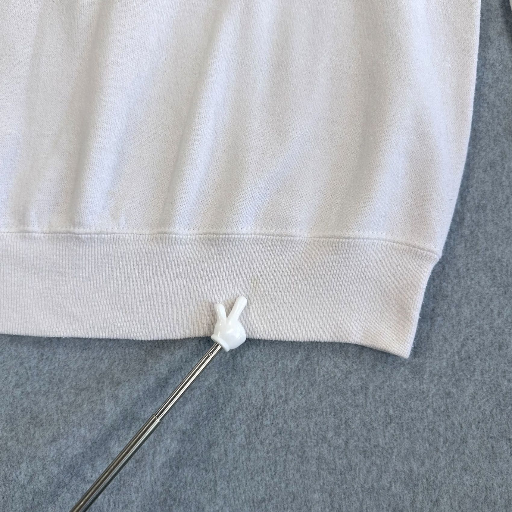 Vintage Bassett Walker Flossercise Instructor Pullover Sweatshirt White Men's M Size US M / EU 48-50 / 2 - 7 Thumbnail