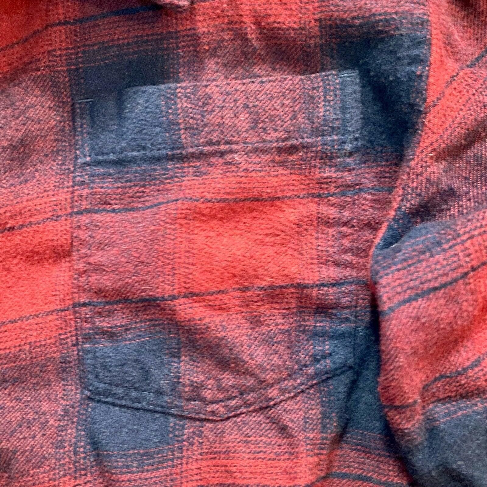 Burnside Burnside Red Blue Plaid Flannel Shirt Mens Small Womens M Size US S / EU 44-46 / 1 - 4 Thumbnail