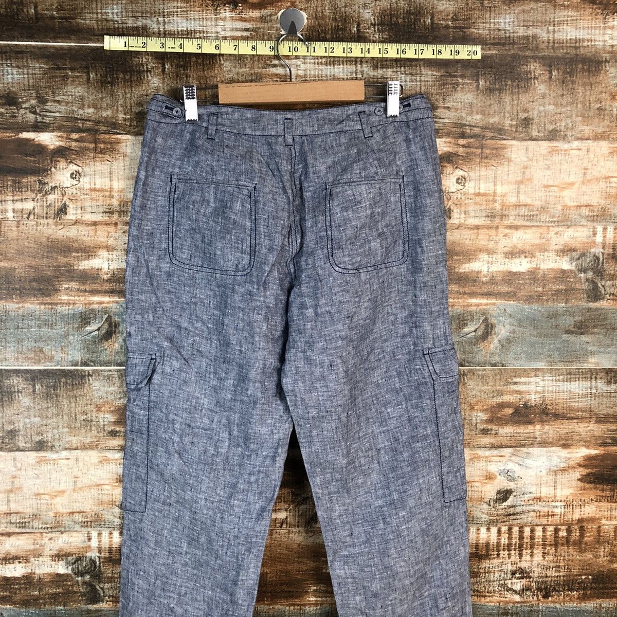 Japanese Brand Pure DKNY Blue Casual Pants #A2385 Size 28" / US 6 / IT 42 - 16 Thumbnail