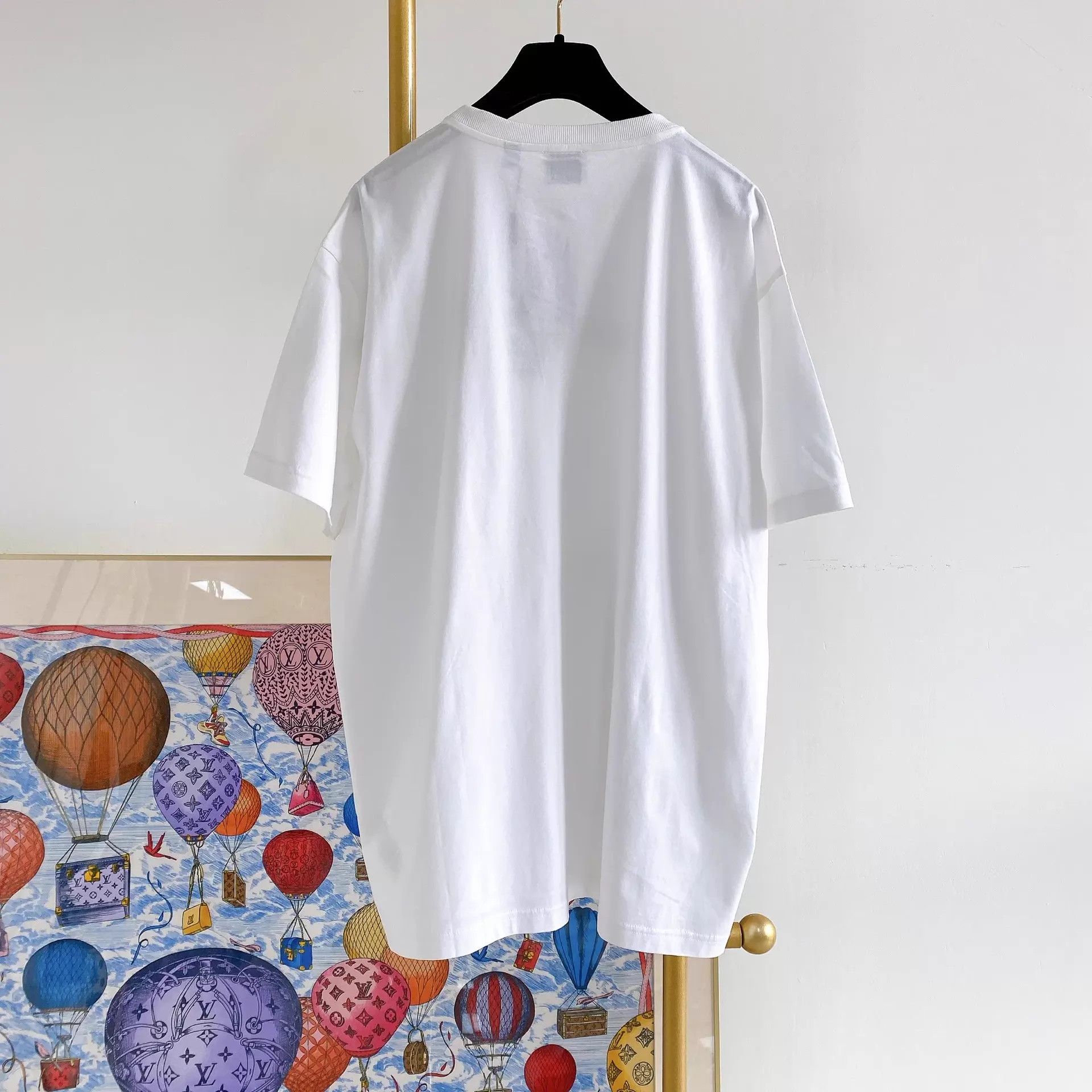 Burberry BURBERRY White Logo T-Shirt M Size US M / EU 48-50 / 2 - 2 Thumbnail