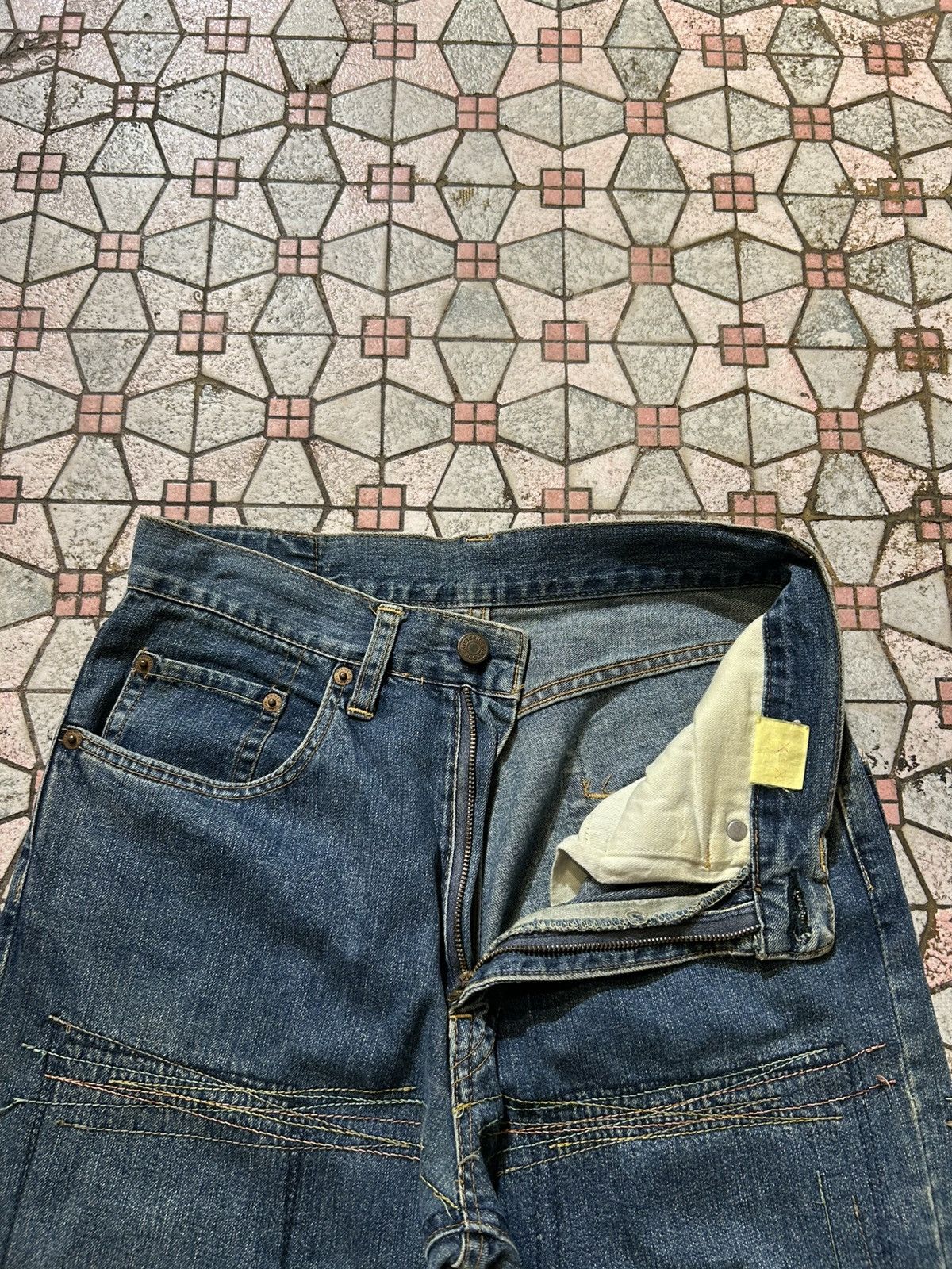 Hysteric Glamour Hysteric Glamour Patchwork Kinky Jeans Size US 27 - 9 Thumbnail