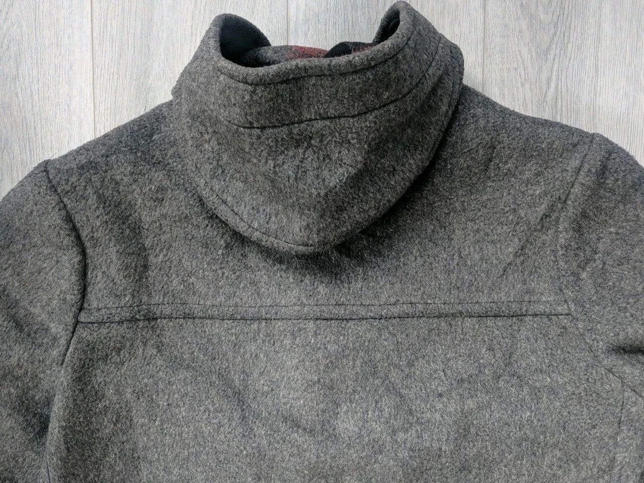 Gloverall Gloverall Tartaneer Wool Heavyweight Hooded Toggle Coat Size US L / EU 52-54 / 3 - 4 Thumbnail