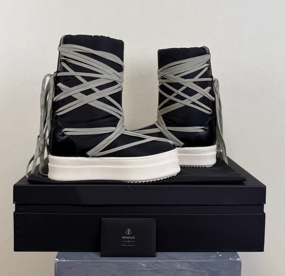 Rick Owens Rick Owens x Moncler Collaboration Snow Boots Size US 8.5 / EU 41-42 - 5 Thumbnail
