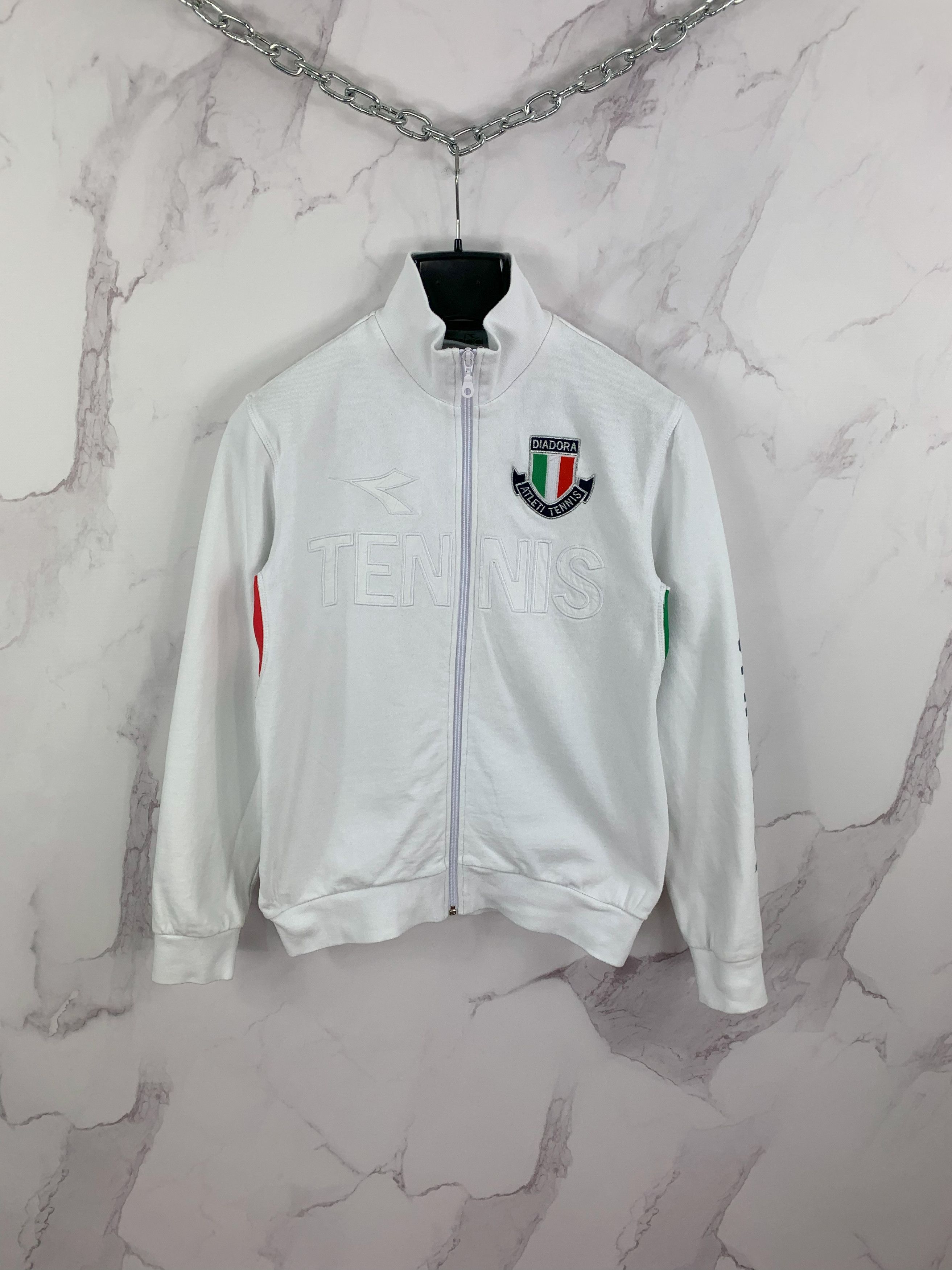 Diadora Diadora Italy TSK Malmen Tennis Track Jacket Size S Size US S / EU 44-46 / 1 - 1 Thumbnail