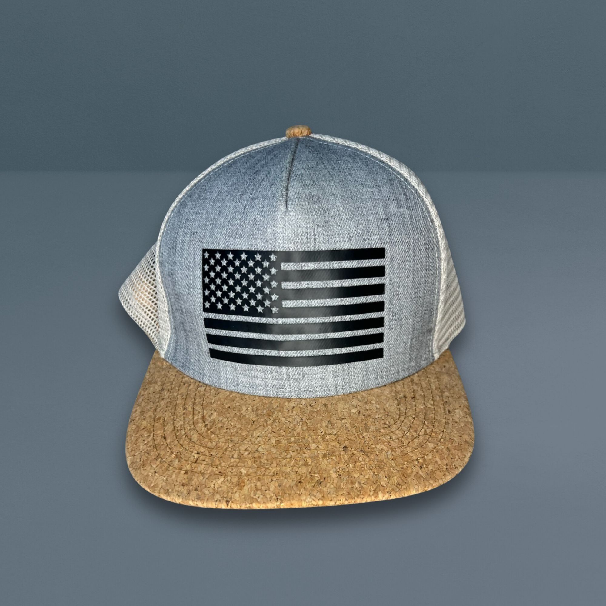 Other San Diego Cork Hat Cap With Mesh Back & American Flag Design Size ONE SIZE - 2 Thumbnail