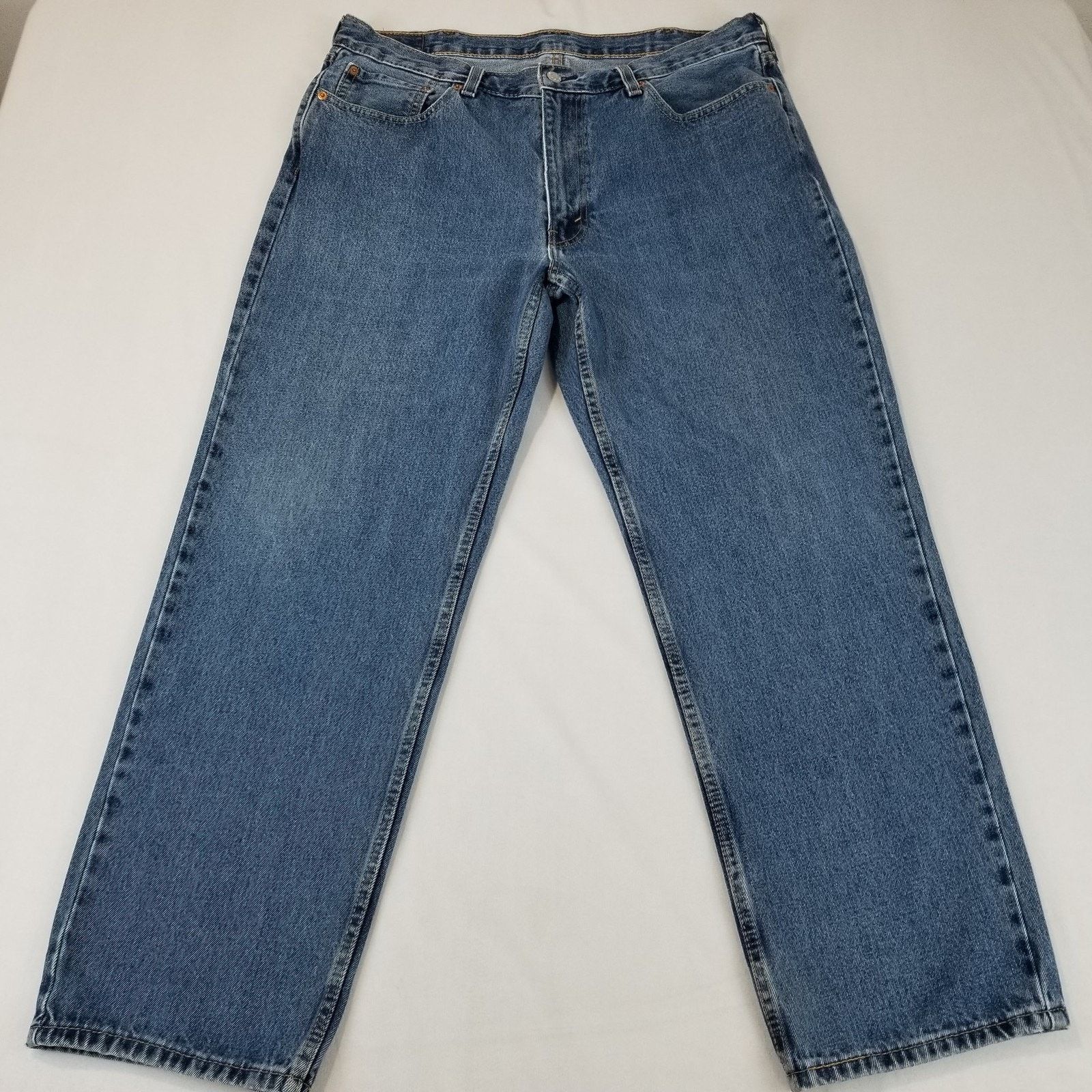Levi's Levis 550 Jeans Mens 38x30 Blue Relaxed Fit Tapered Leg Size US 38 / EU 54 - 13 Thumbnail