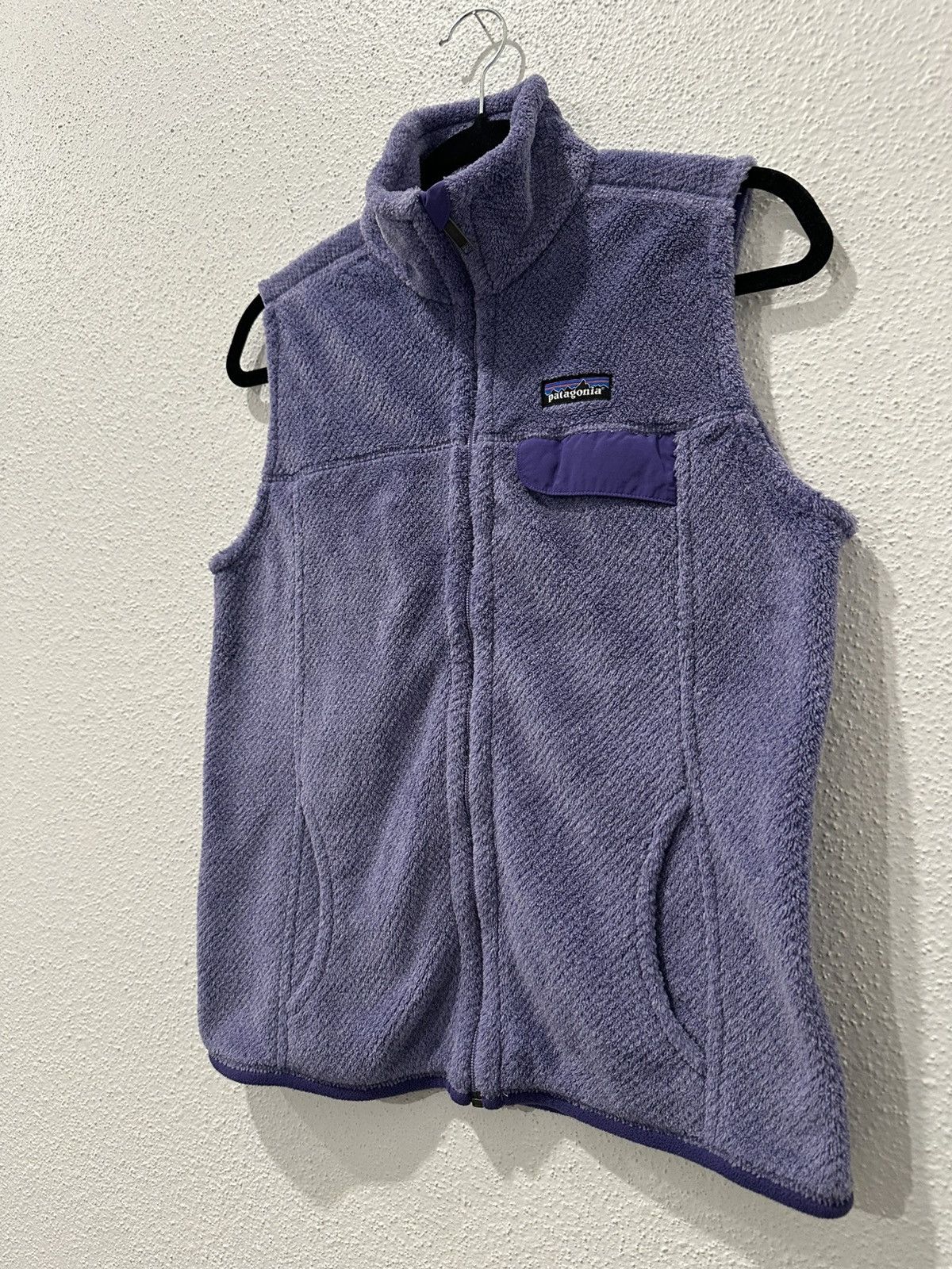 Patagonia Vintage Patagonia Vest Womens Medium Purple Full Zip Fleece Size M / US 6-8 / IT 42-44 - 3 Thumbnail