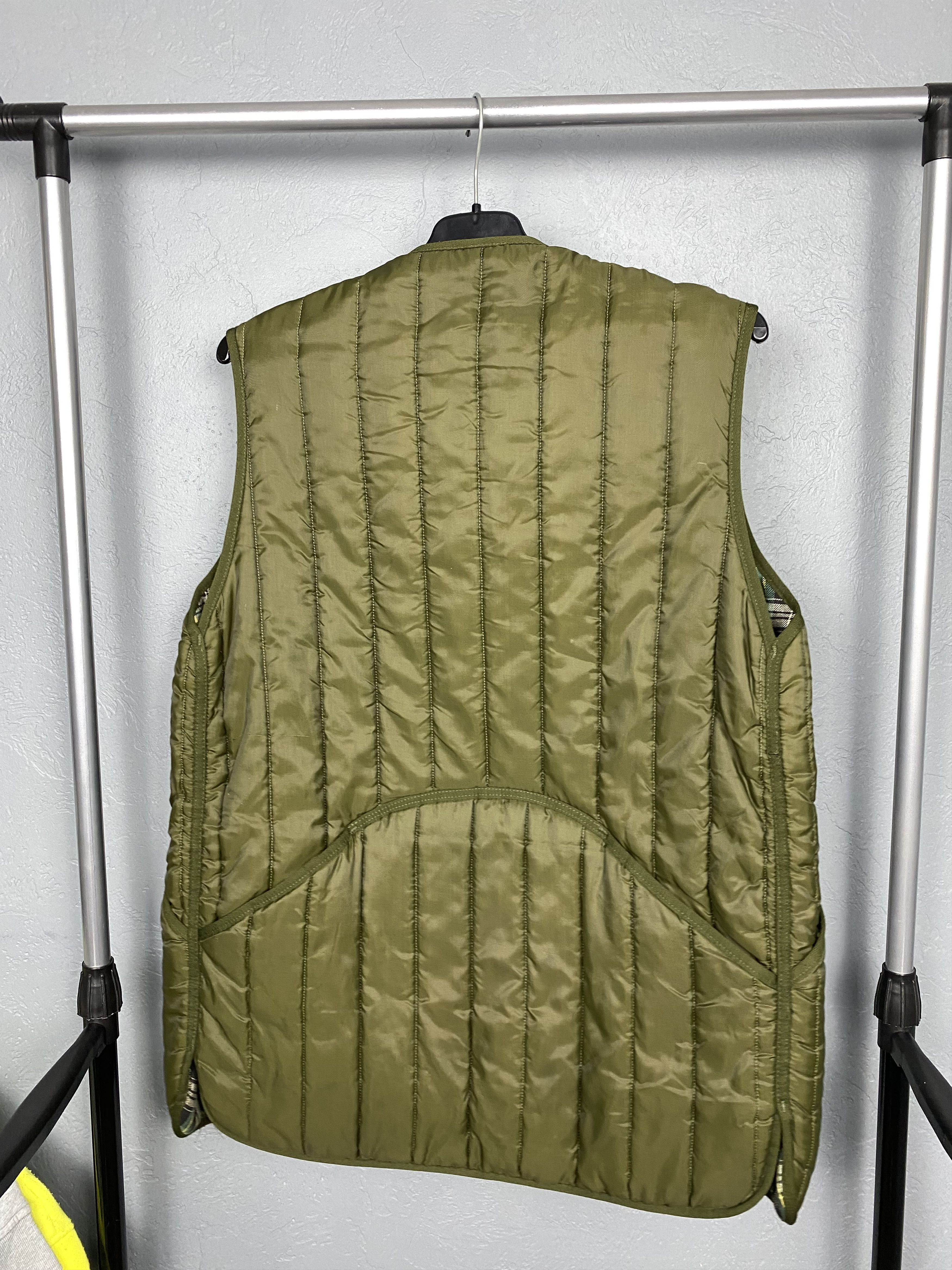 Barbour Barbour Vintage Faded Quilted Vest Size US S / EU 44-46 / 1 - 6 Thumbnail