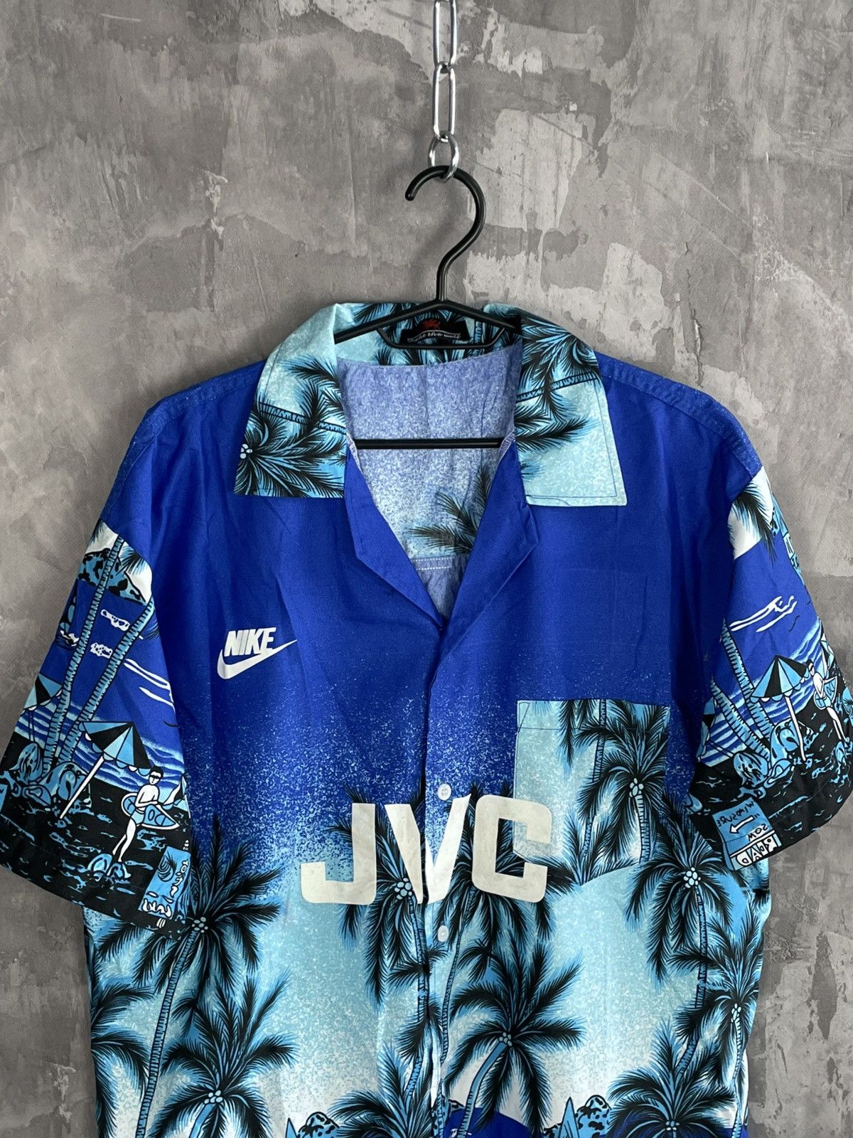 Vintage Vintage Home Football Shirt Nike Soccer JVC Size US M / EU 48-50 / 2 - 7 Thumbnail