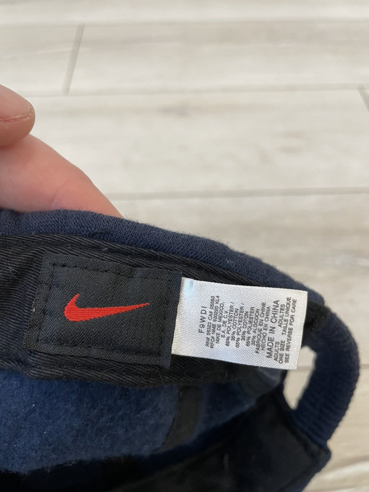 Nike × Vintage Vintage Nike Cotton Cap Hat Size ONE SIZE - 7 Thumbnail