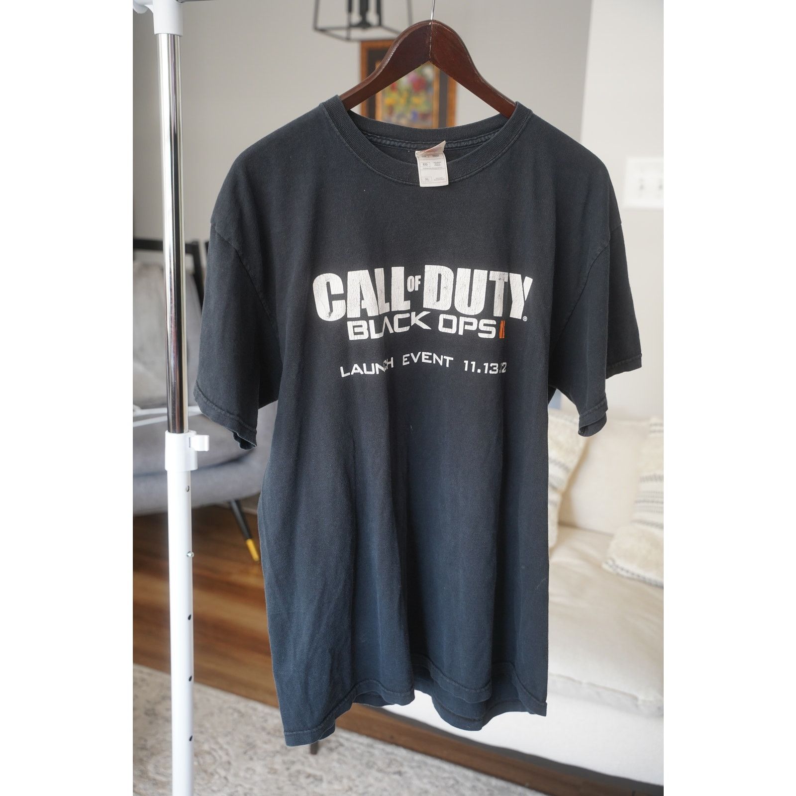 Rare Call of Duty Black Ops 2 Launch Event T-Shirt (2012), image size:1600x1600