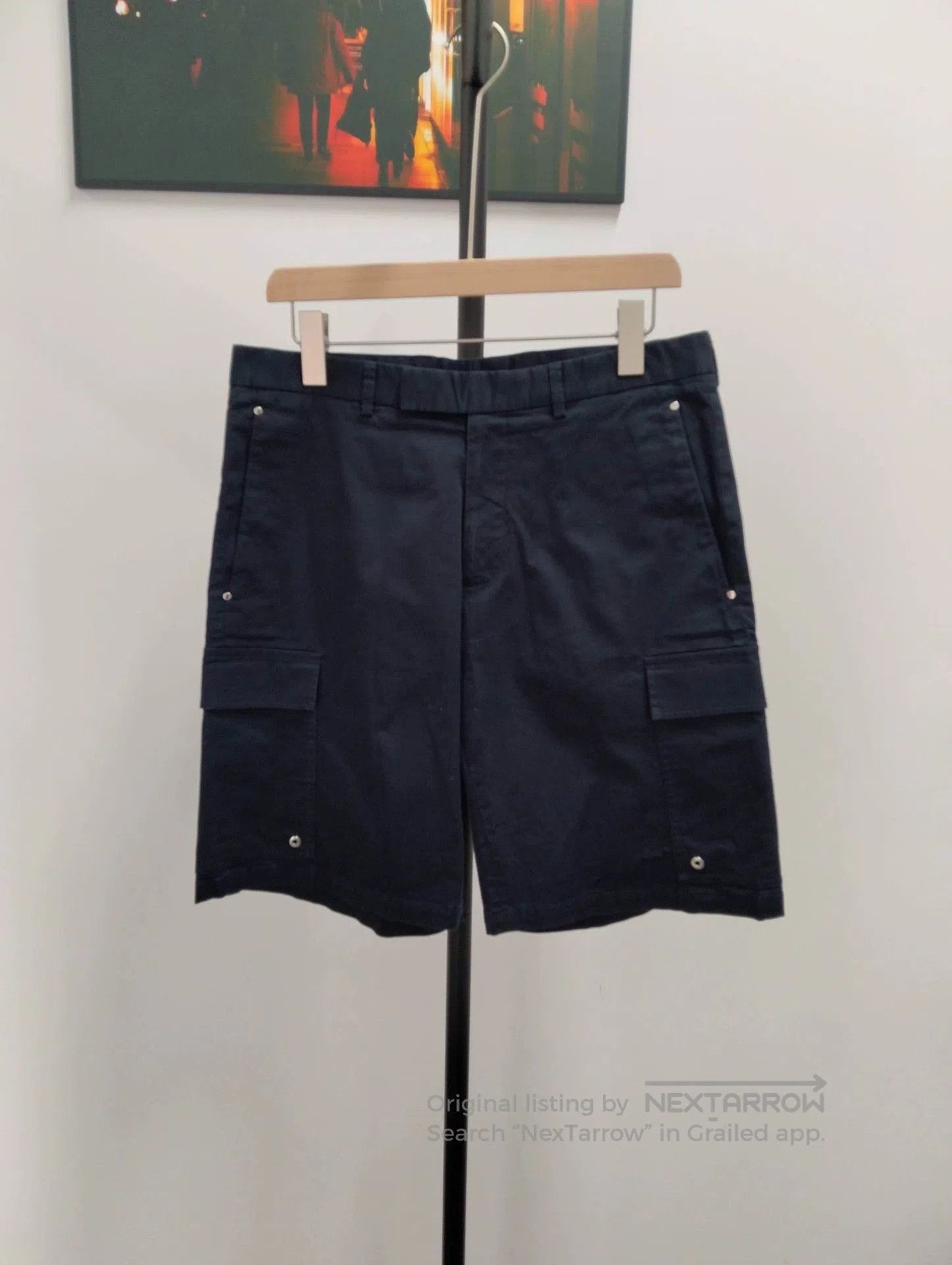 Dior Dior Navy Blue Cargo Shorts Size 46. Size US 30 / EU 46 - 1 Thumbnail