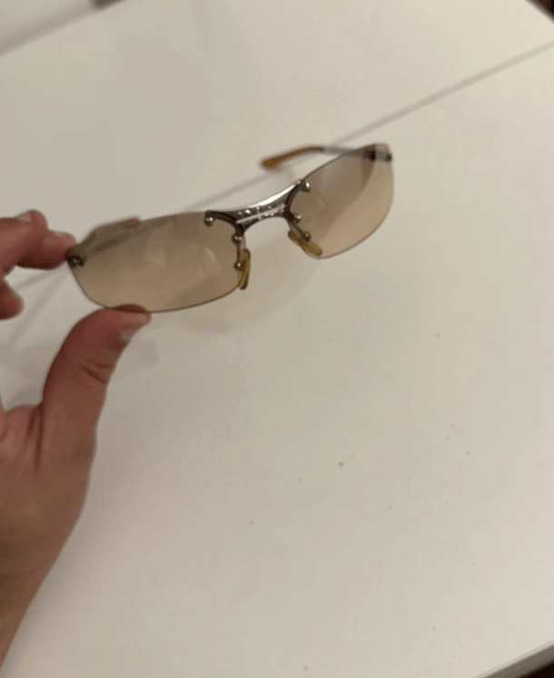 Dior Dior Sunglasses Logo Sport Shield Brad Pitt Vintage EX0248 Size ONE SIZE - 3 Thumbnail