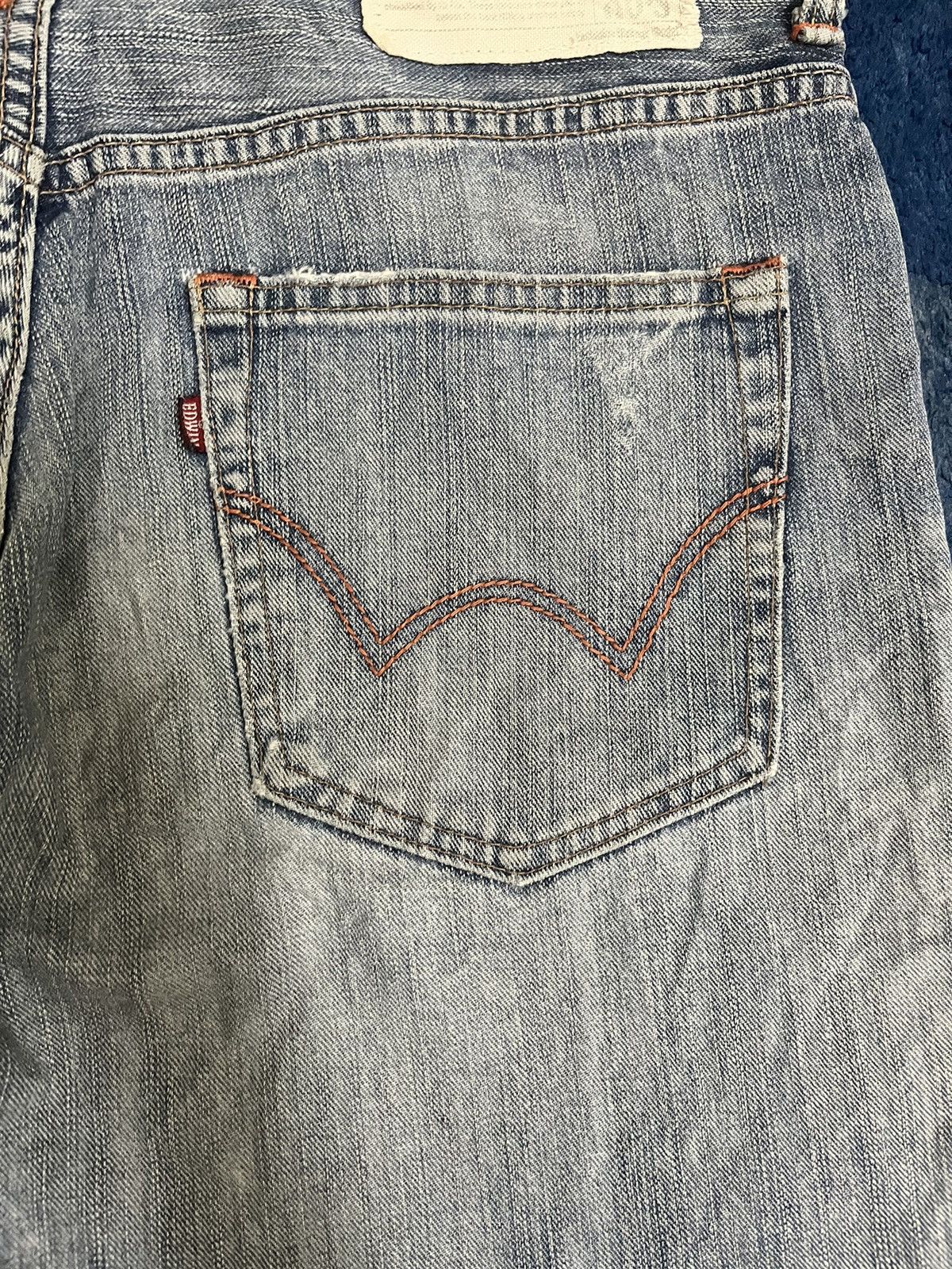 Edwin × Japanese Brand × Vintage Vintage XV-S Edwin Patches Short Denim Size US 34 / EU 50 - 10 Thumbnail