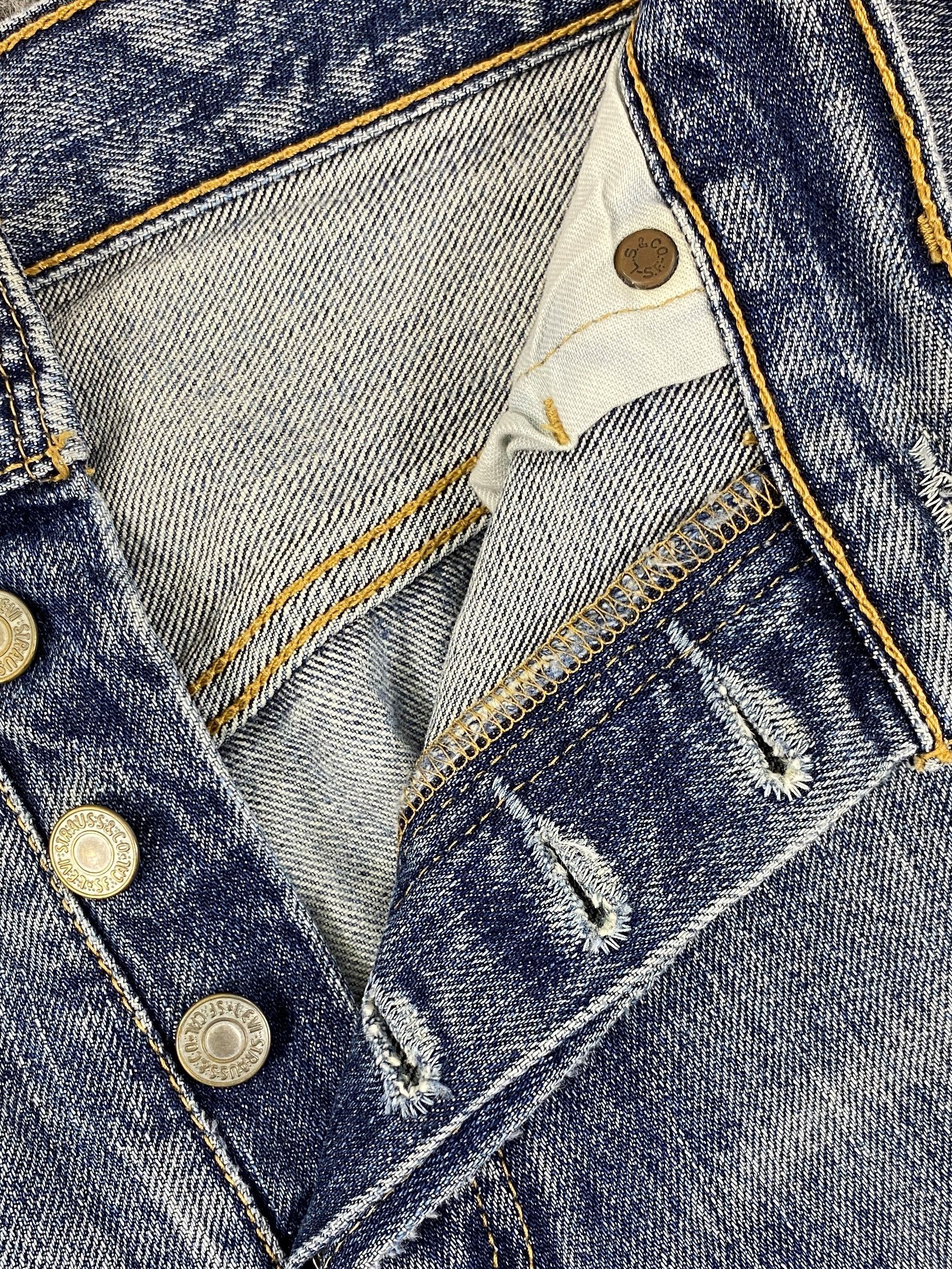 Levi's Distressed Blue Vintage Levi's 501 32x28.5 Denim -JN2458 Size US 32 / EU 48 - 6 Thumbnail