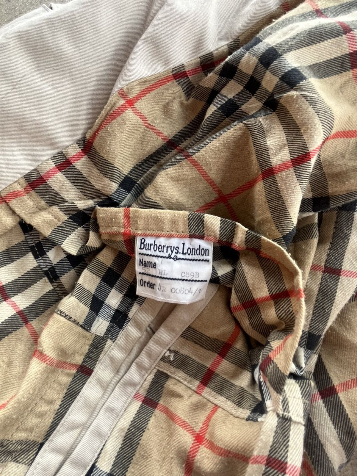 Burberry Vintage burberry nova check lined trench coat Size US XL / EU 56 / 4 - 11 Thumbnail