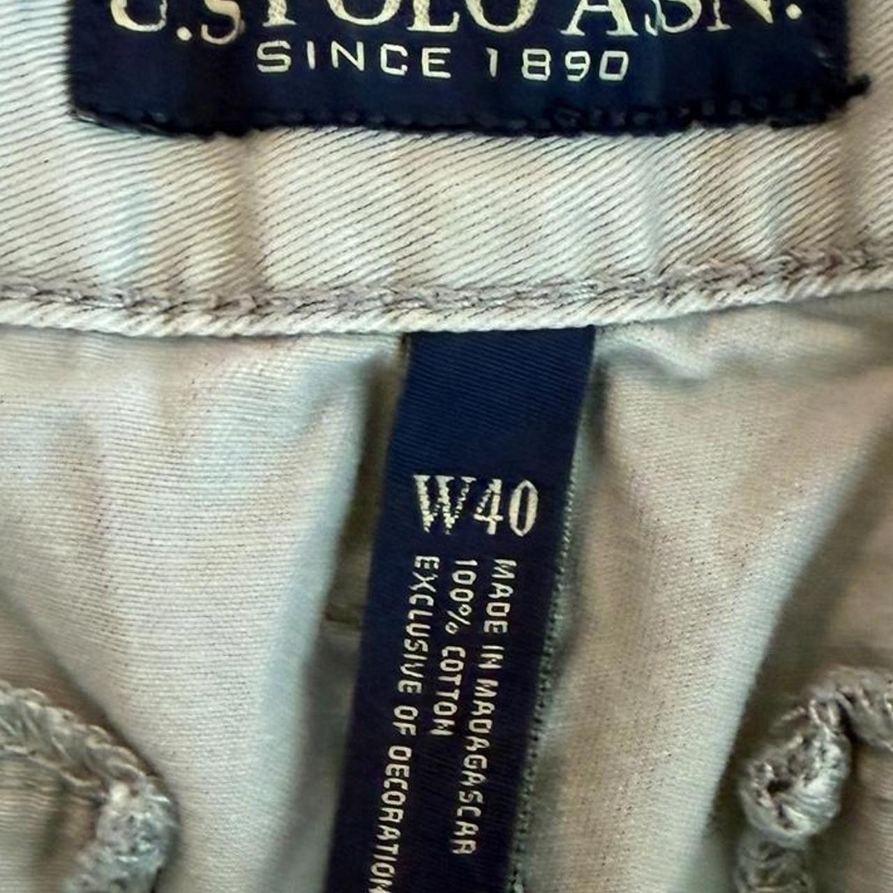 U.S. Polo Assn. U.S. Polo Assn. Men's grey tan Shorts Size US 40 / EU 56 - 4 Thumbnail