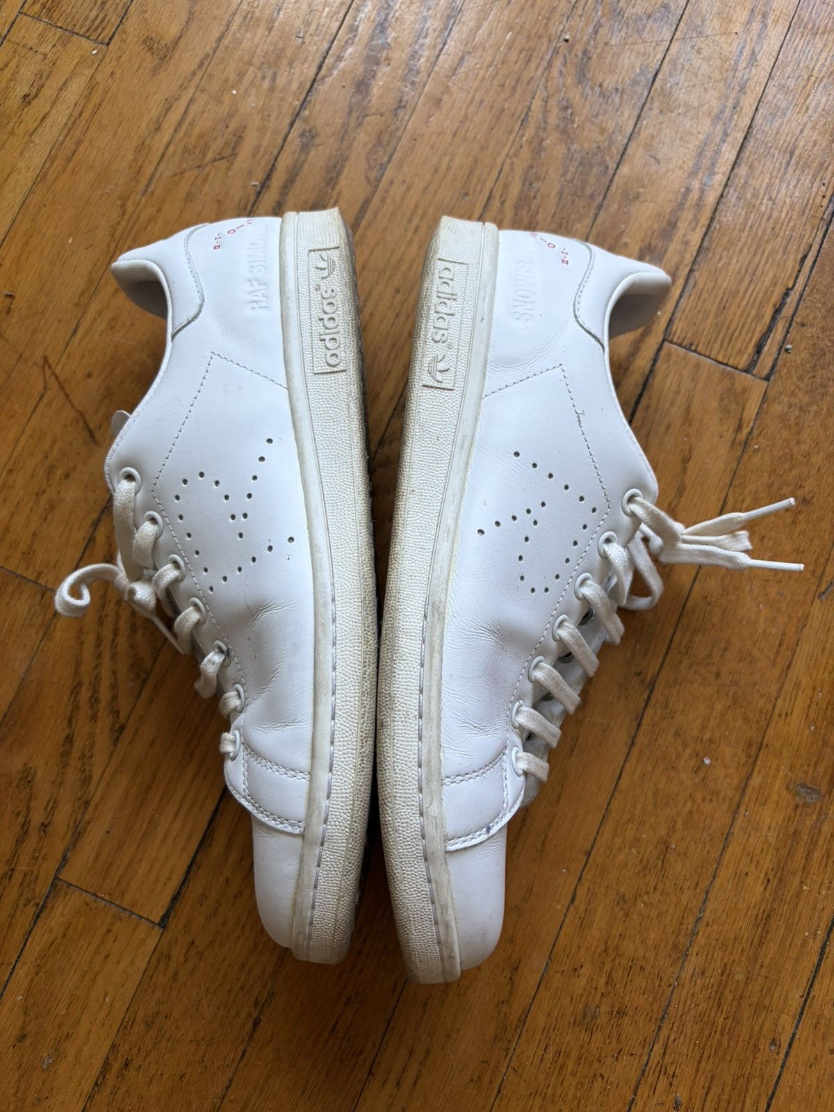 Adidas × Raf Simons Stan Smith by Adidas x Raf Simons White Size US 9.5 / EU 42-43 - 1 Thumbnail