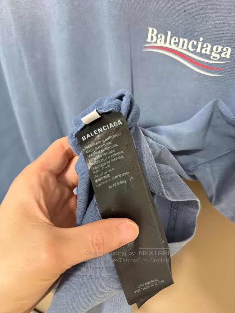 Balenciaga Balenciaga Coke Wave Printed Short-Sleeve T-Shirt Size US XS / EU 42 / 0 - 4 Thumbnail