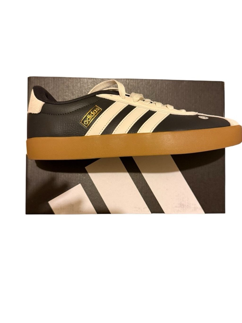 Adidas Men's Adidas VL Court 3.0 B/W Sneakers Size 9 Size US 9 / EU 42 - 1 Thumbnail