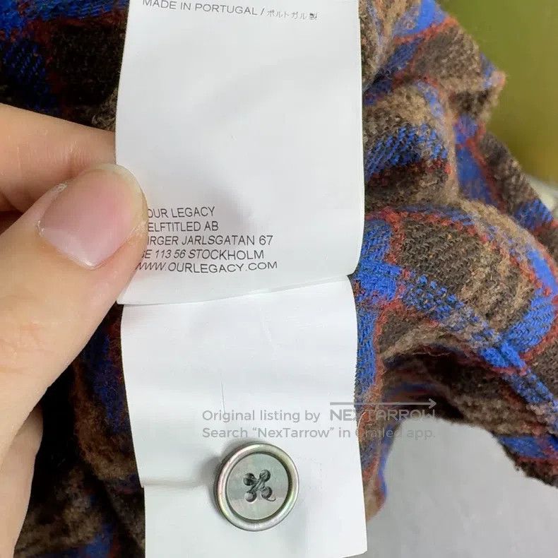 Our Legacy Our Legacy Plaid shirts Size US M / EU 48-50 / 2 - 5 Thumbnail