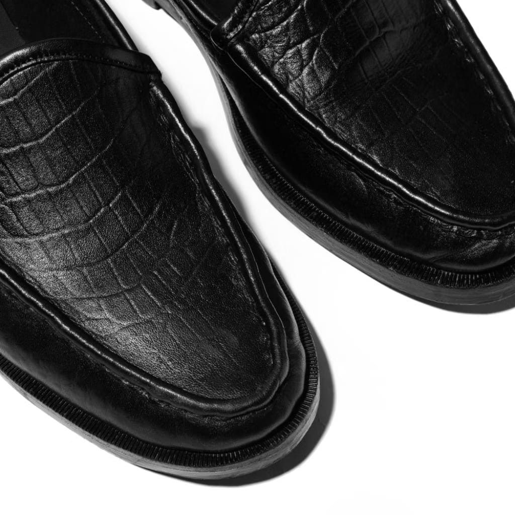 Leather PIL Croco Loafer Size US 10 / EU 43 - 3 Thumbnail