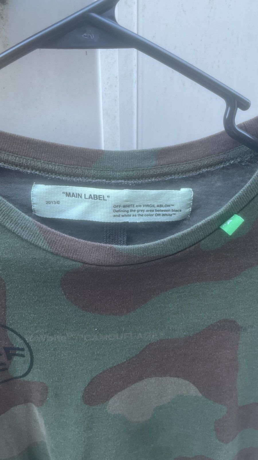 Off-White × Virgil Abloh Off White Camo Longsleeve Size US M / EU 48-50 / 2 - 2 Thumbnail