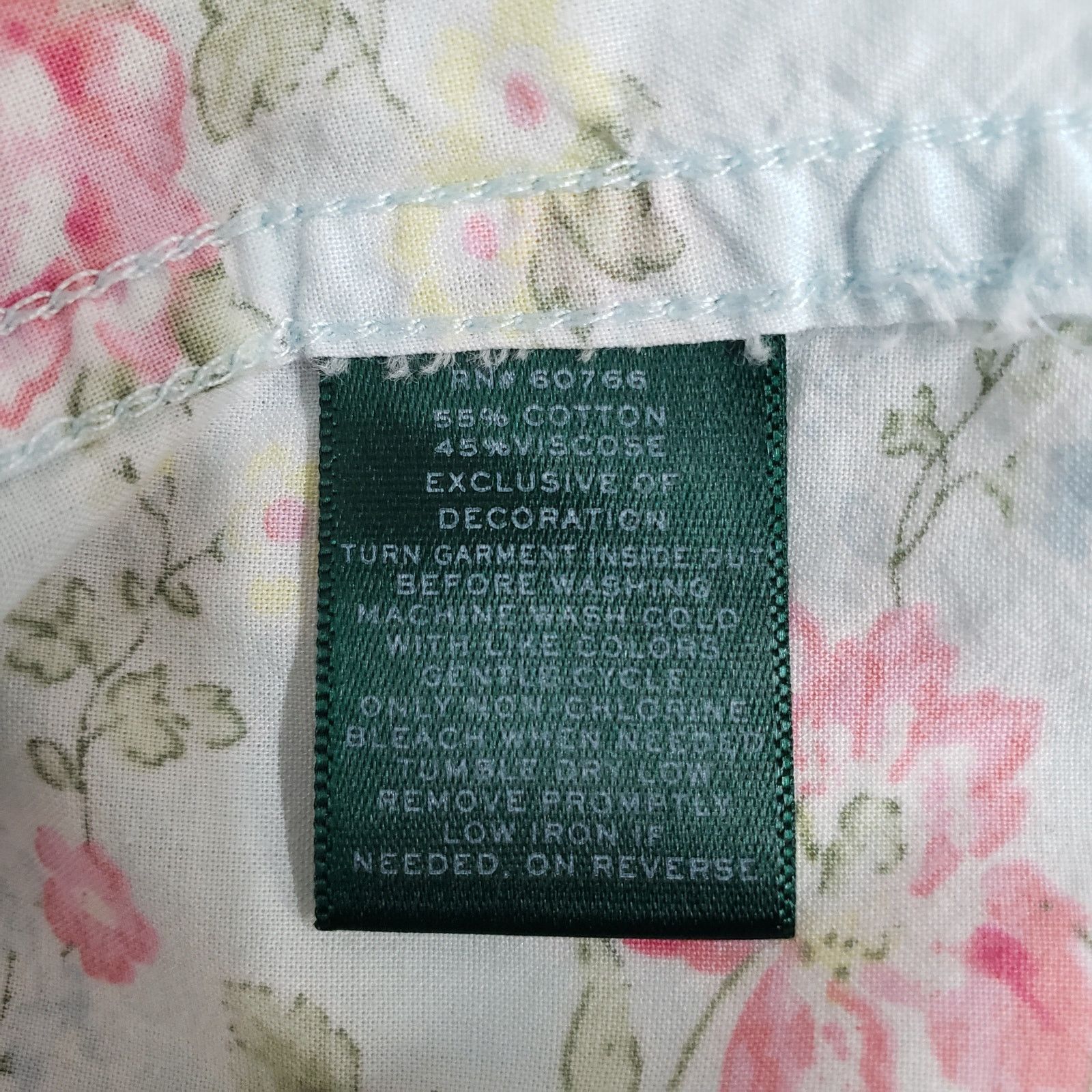 Lauren Ralph Lauren Lauren Ralph Lauren Pajama PJ Top Floral LRL Monogram M Size M / US 6-8 / IT 42-44 - 11 Thumbnail