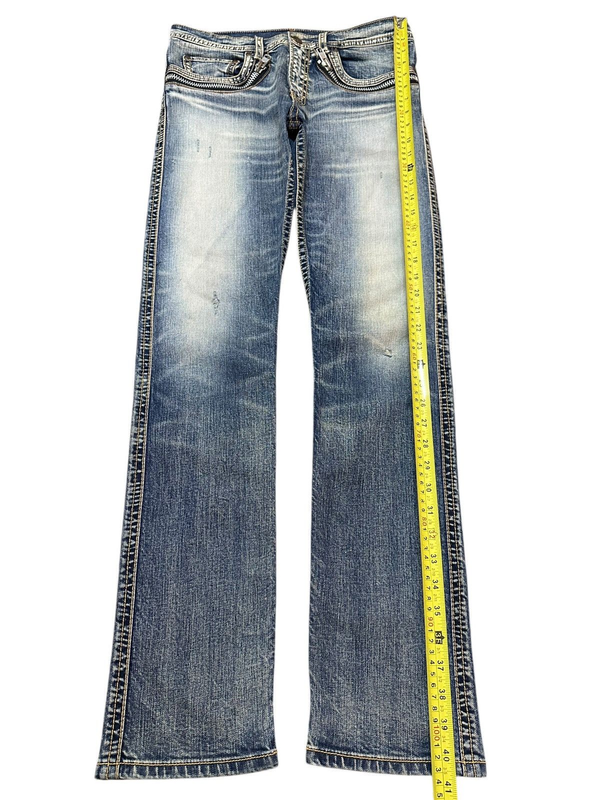 Japanese Brand Vintage Japanese RNA Faded Wash Style Jeans Size US 30 / EU 46 - 12 Thumbnail