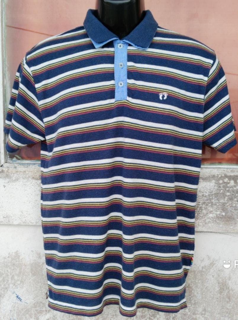 Hang Ten Hang Ten Stripe Multicolour Polo Shirt Size US L / EU 52-54 / 3 - 1 Thumbnail