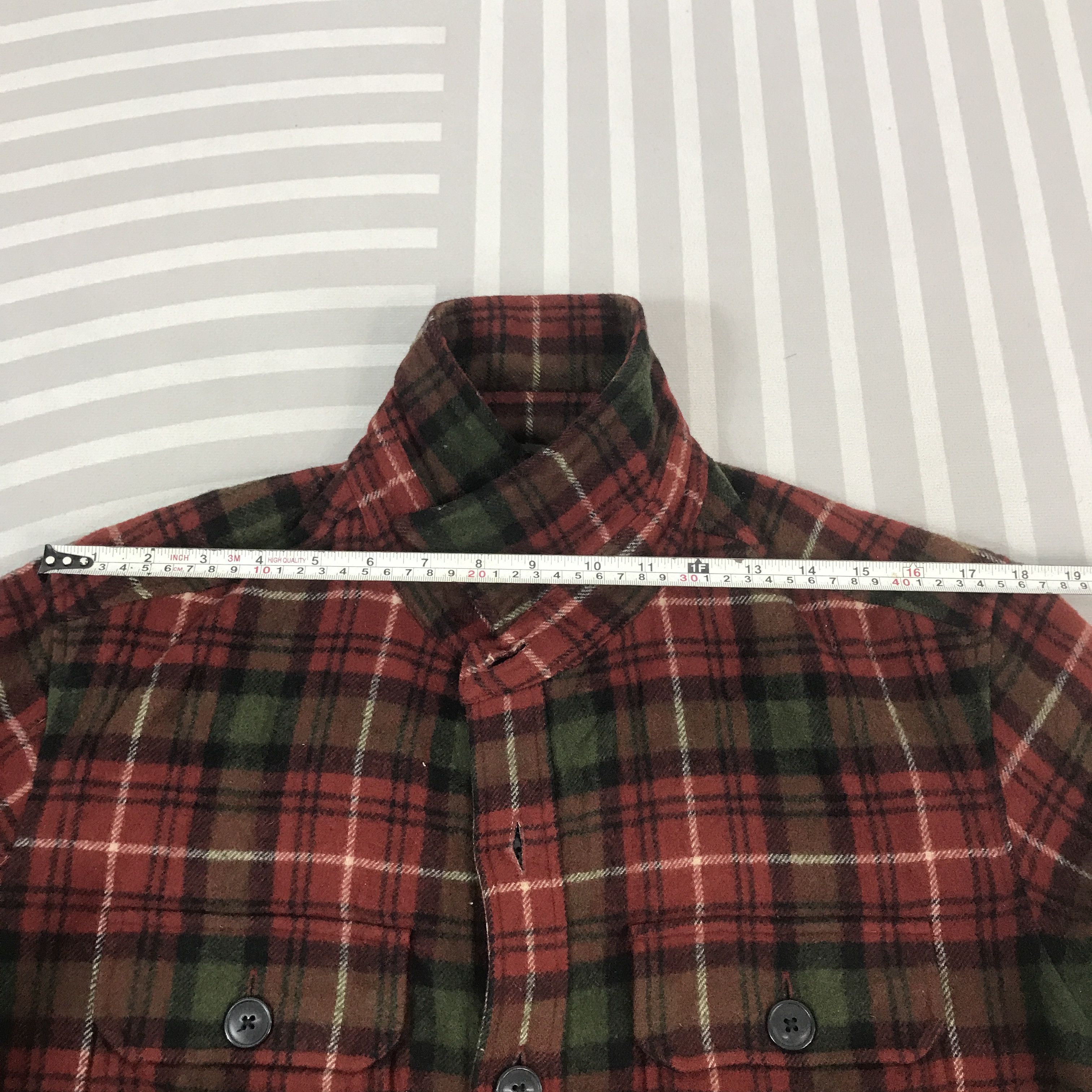 Uniqlo Vintage Japanese design tartan Uniqlo button Jacket Size US M / EU 48-50 / 2 - 5 Thumbnail