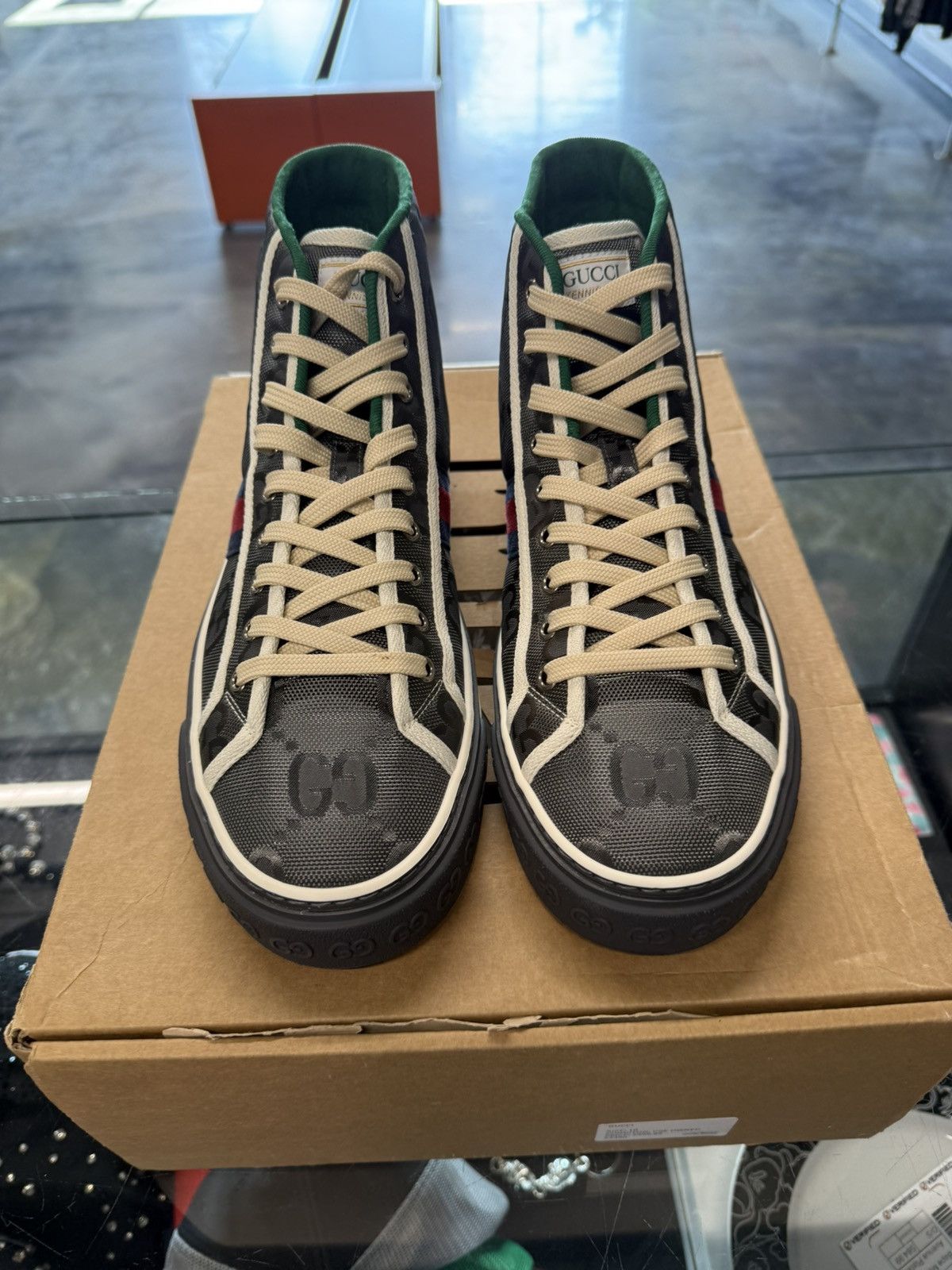 Gucci Gucci Off The Grid High Dark Grey Size US 10 / EU 43 - 2 Thumbnail