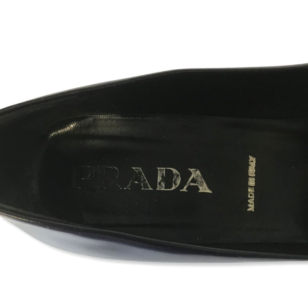 Prada Vintage Prada Pumps Purple Square Toe Block Heel Size 6.5 Size US 6.5 / IT 36.5 - 5 Thumbnail
